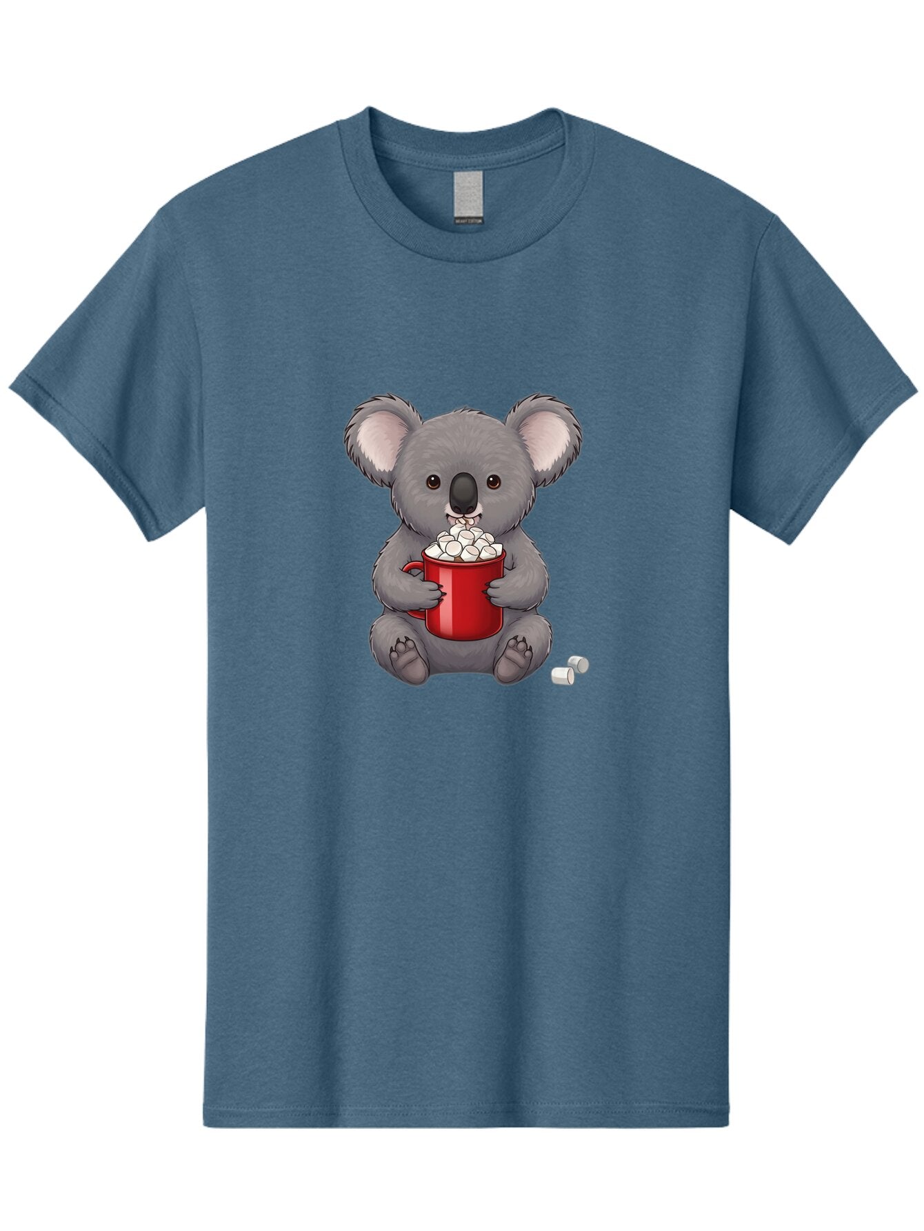 Koala-Drinking-Hot-Chocolate-1 Men'S Graphic Tee, 100% Cotton, Comfortable Casual Summer Wear, Machine Washable, Vintage Camera, Old Camera, Antique Camera, Black Camera, Classic Photography, Photography Equipment, Nostalgic Device, Bap637 10
