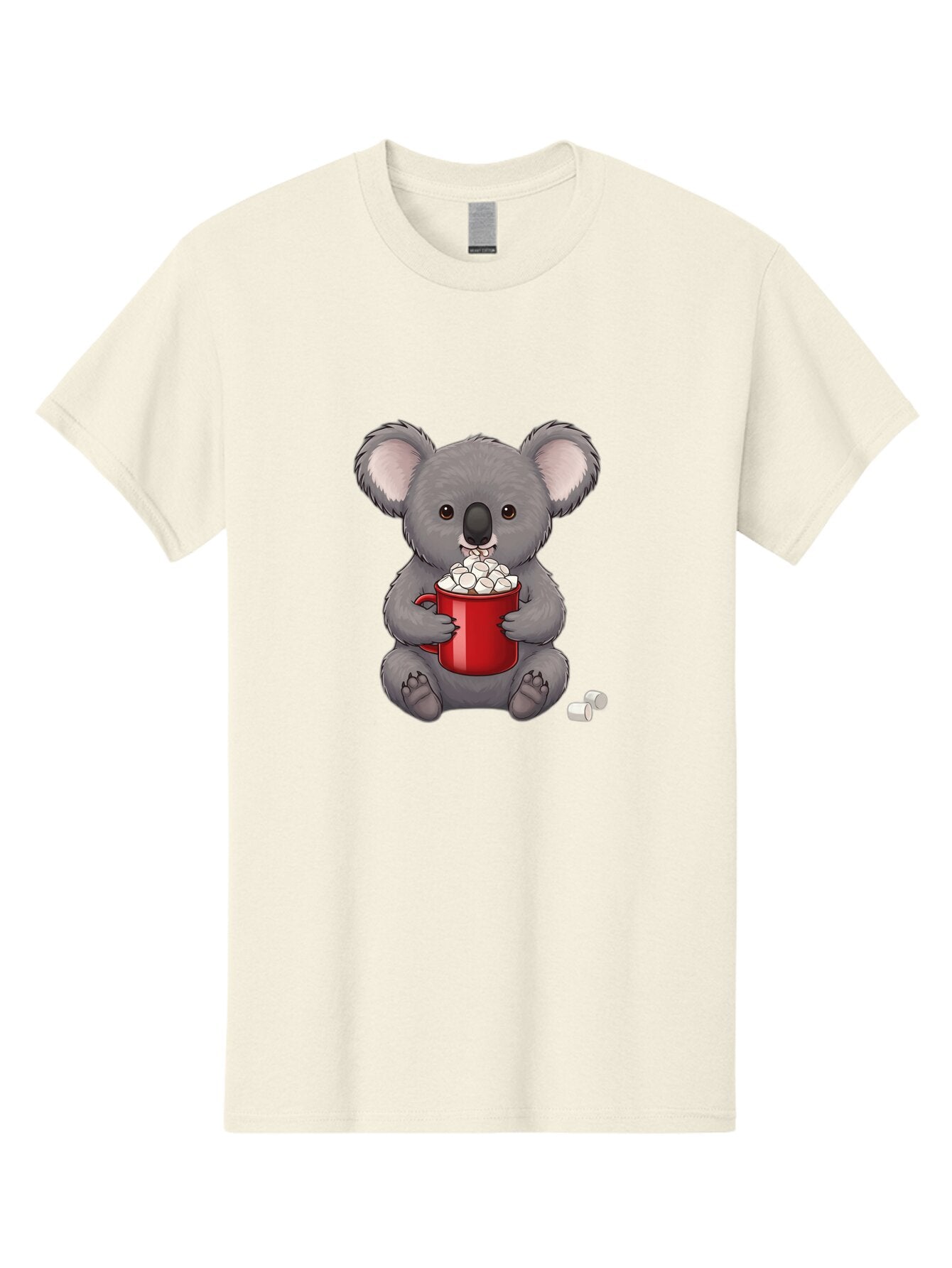 Koala-Drinking-Hot-Chocolate-1 Men'S Graphic Tee, 100% Cotton, Comfortable Casual Summer Wear, Machine Washable, Vintage Camera, Old Camera, Antique Camera, Black Camera, Classic Photography, Photography Equipment, Nostalgic Device, Bap637 7