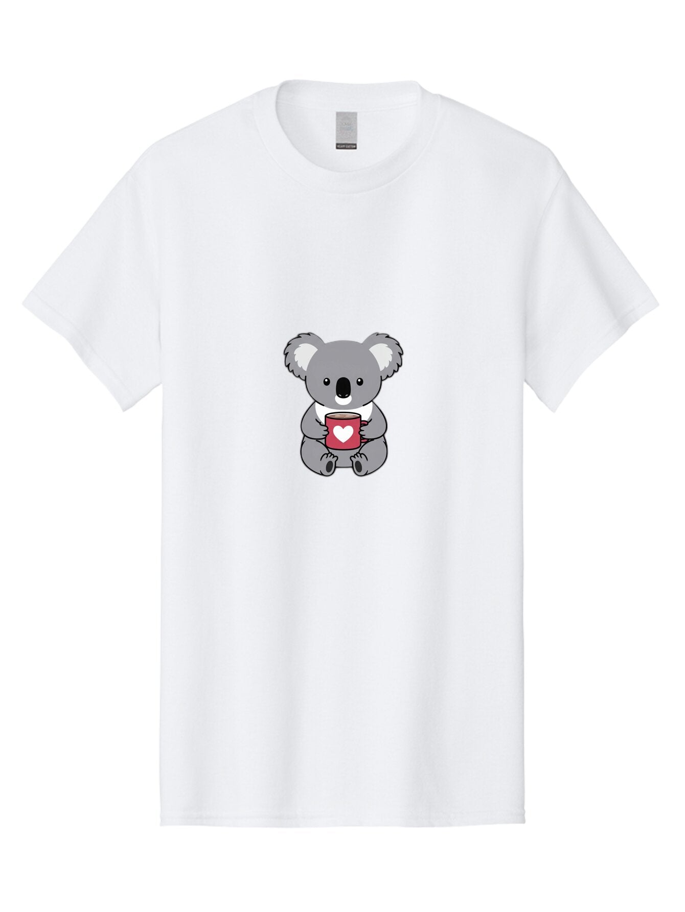 Koala-Heart-Mug Men'S Graphic Tee, 100% Cotton, Comfortable Casual Summer Wear, Machine Washable, Vintage Camera, Old Camera, Antique Camera, Black Camera, Classic Photography, Photography Equipment, Nostalgic Device, Film Camera, Camera Art Bap639 15