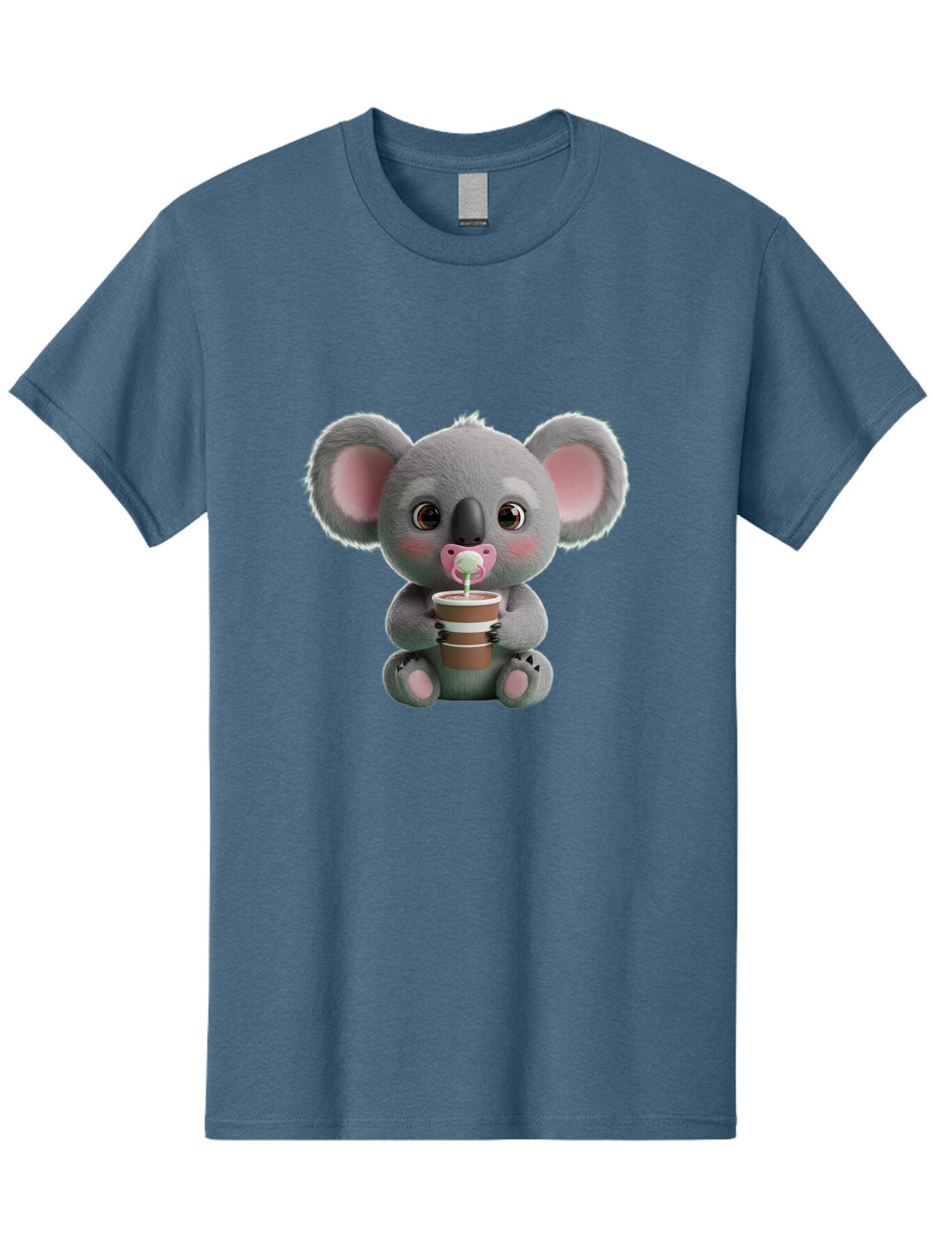 Koala-With-Coffee-Cup Men'S Graphic Tee, 100% Cotton, Comfortable Casual Summer Wear, Machine Washable, Vintage Camera, Old Camera, Antique Camera, Black Camera, Classic Photography, Photography Equipment, Nostalgic Device, Film Camera, Bap642 14