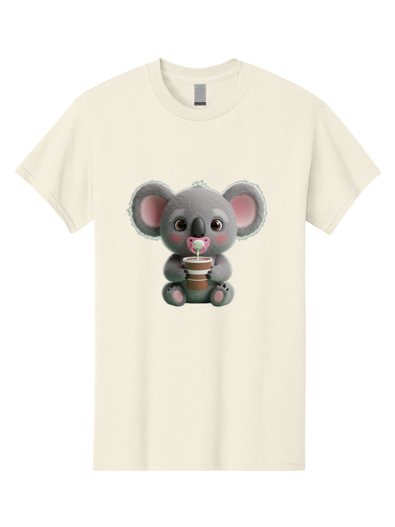 Koala-With-Coffee-Cup Men'S Graphic Tee, 100% Cotton, Comfortable Casual Summer Wear, Machine Washable, Vintage Camera, Old Camera, Antique Camera, Black Camera, Classic Photography, Photography Equipment, Nostalgic Device, Film Camera, Bap642 3
