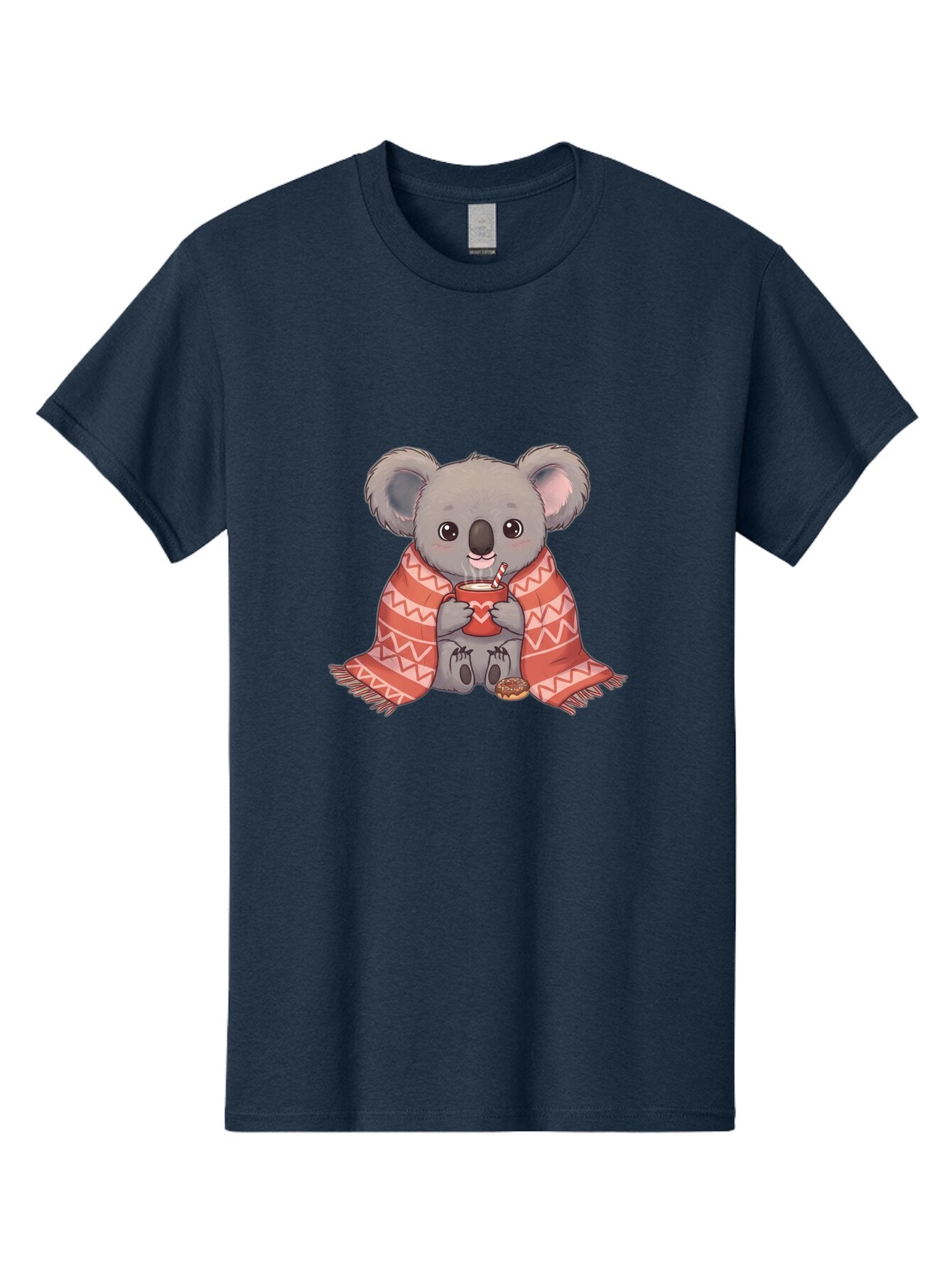 Koala-With-Heart-Mug Men'S Graphic Tee, 100% Cotton, Comfortable Casual Summer Wear, Machine Washable, Vintage Camera, Old Camera, Antique Camera, Black Camera, Classic Photography, Photography Equipment, Nostalgic Device, Film Camera, Bap643 13
