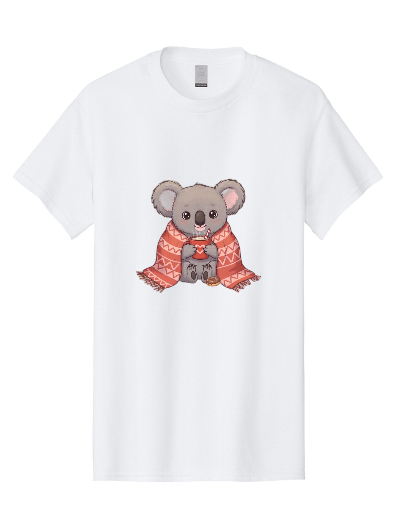 Koala-With-Heart-Mug Men'S Graphic Tee, 100% Cotton, Comfortable Casual Summer Wear, Machine Washable, Vintage Camera, Old Camera, Antique Camera, Black Camera, Classic Photography, Photography Equipment, Nostalgic Device, Film Camera, Bap643 9