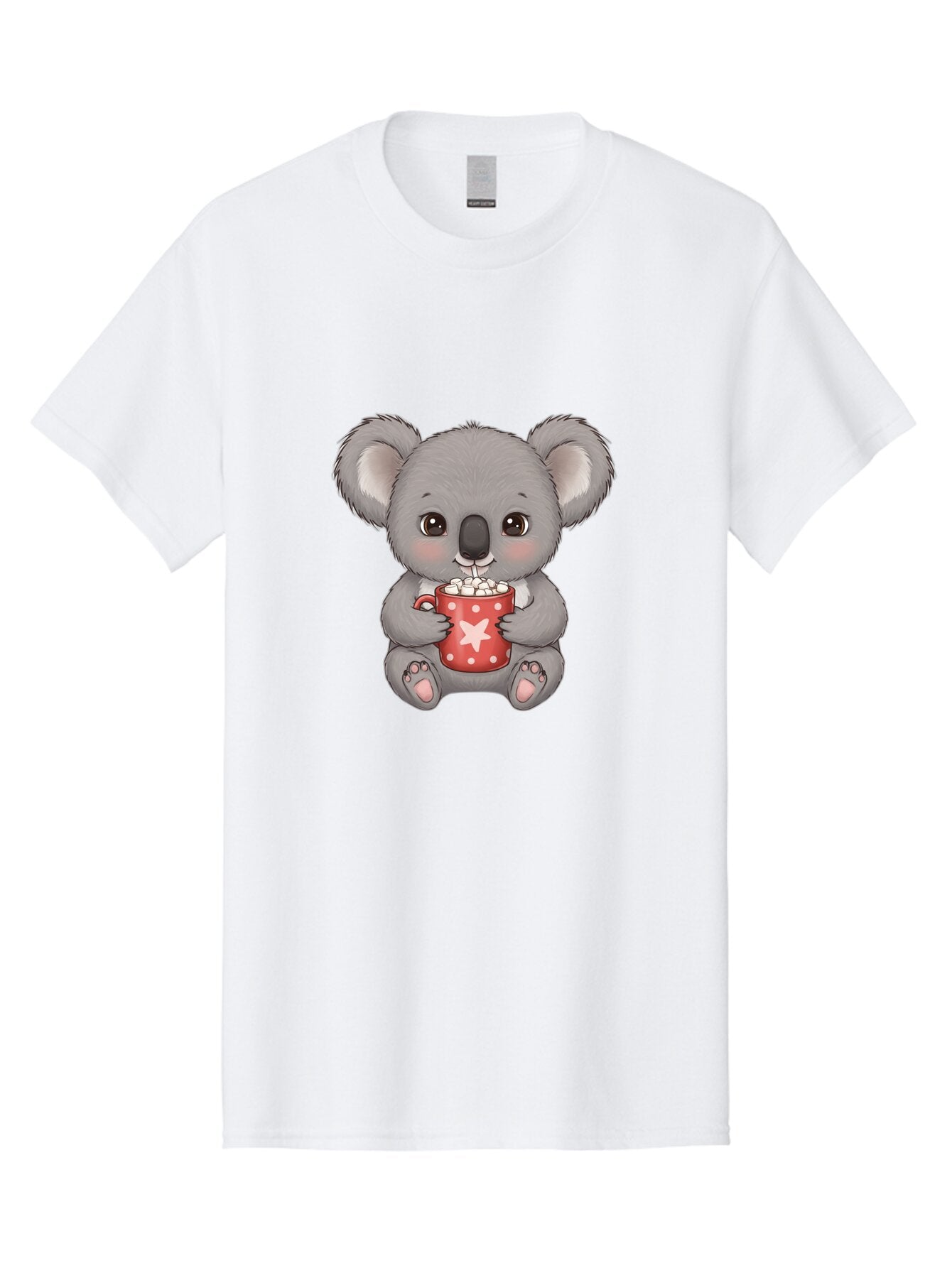 Koala-With-Mug Men'S Graphic Tee, 100% Cotton, Comfortable Casual Summer Wear, Machine Washable, Vintage Camera, Old Camera, Antique Camera, Black Camera, Classic Photography, Photography Equipment, Nostalgic Device, Film Camera, Camera Art Bap644 5
