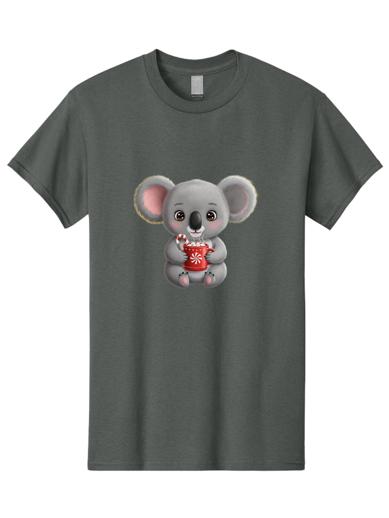 Koala-With-Red-Mug Men'S Graphic Tee, 100% Cotton, Comfortable Casual Summer Wear, Machine Washable, Vintage Camera, Old Camera, Antique Camera, Black Camera, Classic Photography, Photography Equipment, Nostalgic Device, Film Camera, Bap645 4
