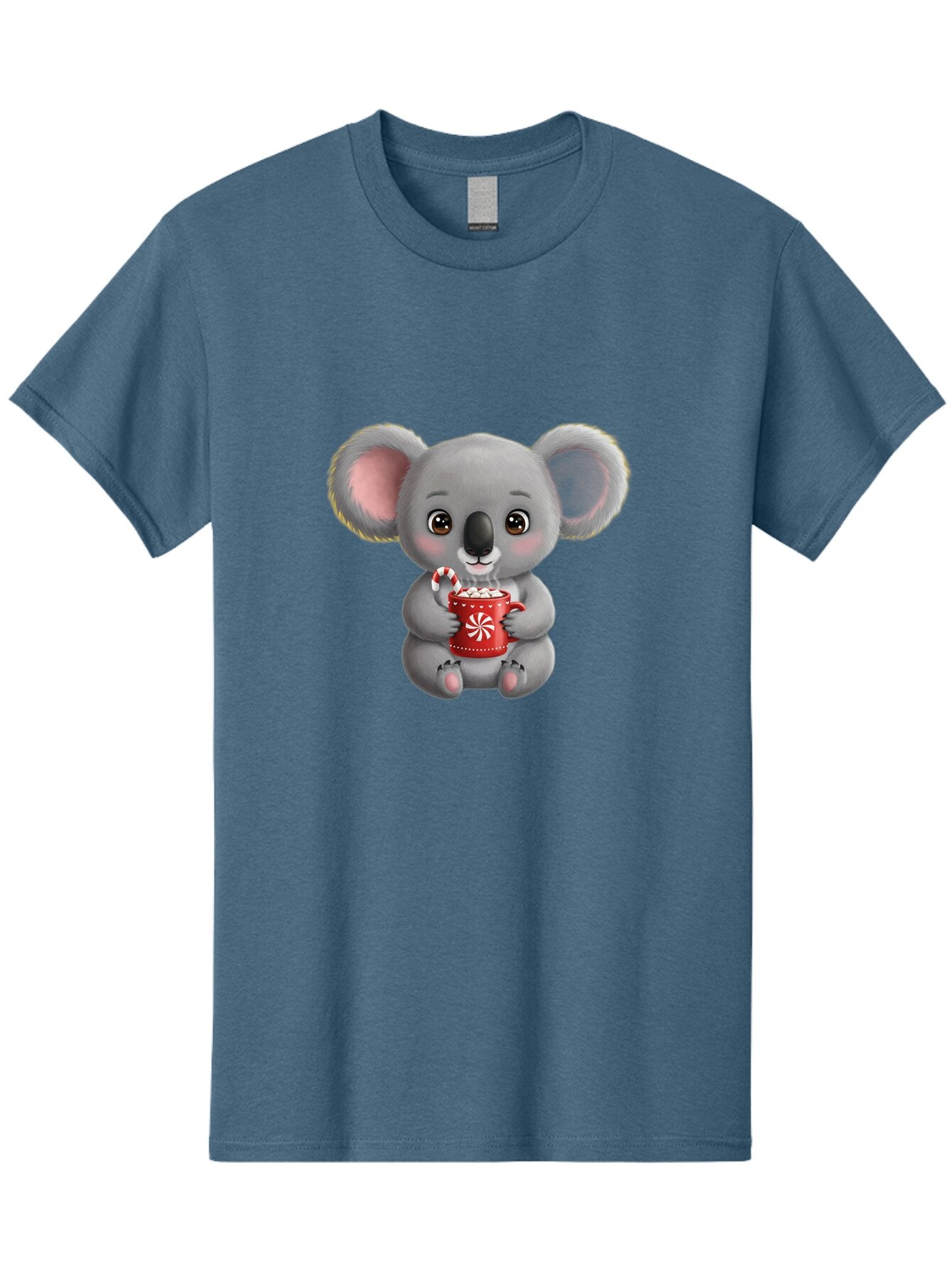 Koala-With-Red-Mug Men'S Graphic Tee, 100% Cotton, Comfortable Casual Summer Wear, Machine Washable, Vintage Camera, Old Camera, Antique Camera, Black Camera, Classic Photography, Photography Equipment, Nostalgic Device, Film Camera, Bap645 13