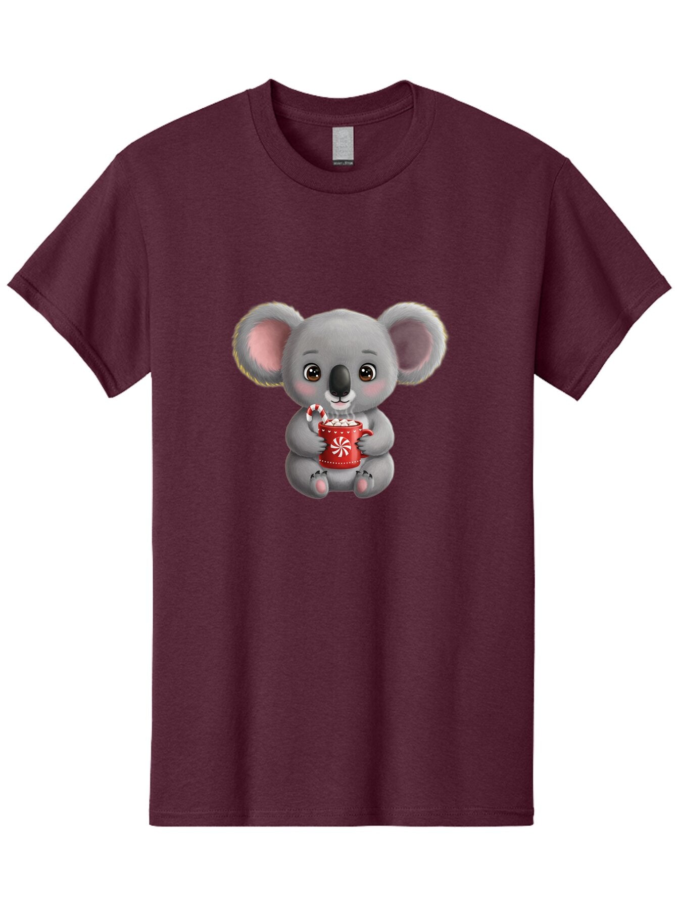 Koala-With-Red-Mug Men'S Graphic Tee, 100% Cotton, Comfortable Casual Summer Wear, Machine Washable, Vintage Camera, Old Camera, Antique Camera, Black Camera, Classic Photography, Photography Equipment, Nostalgic Device, Film Camera, Bap645 9