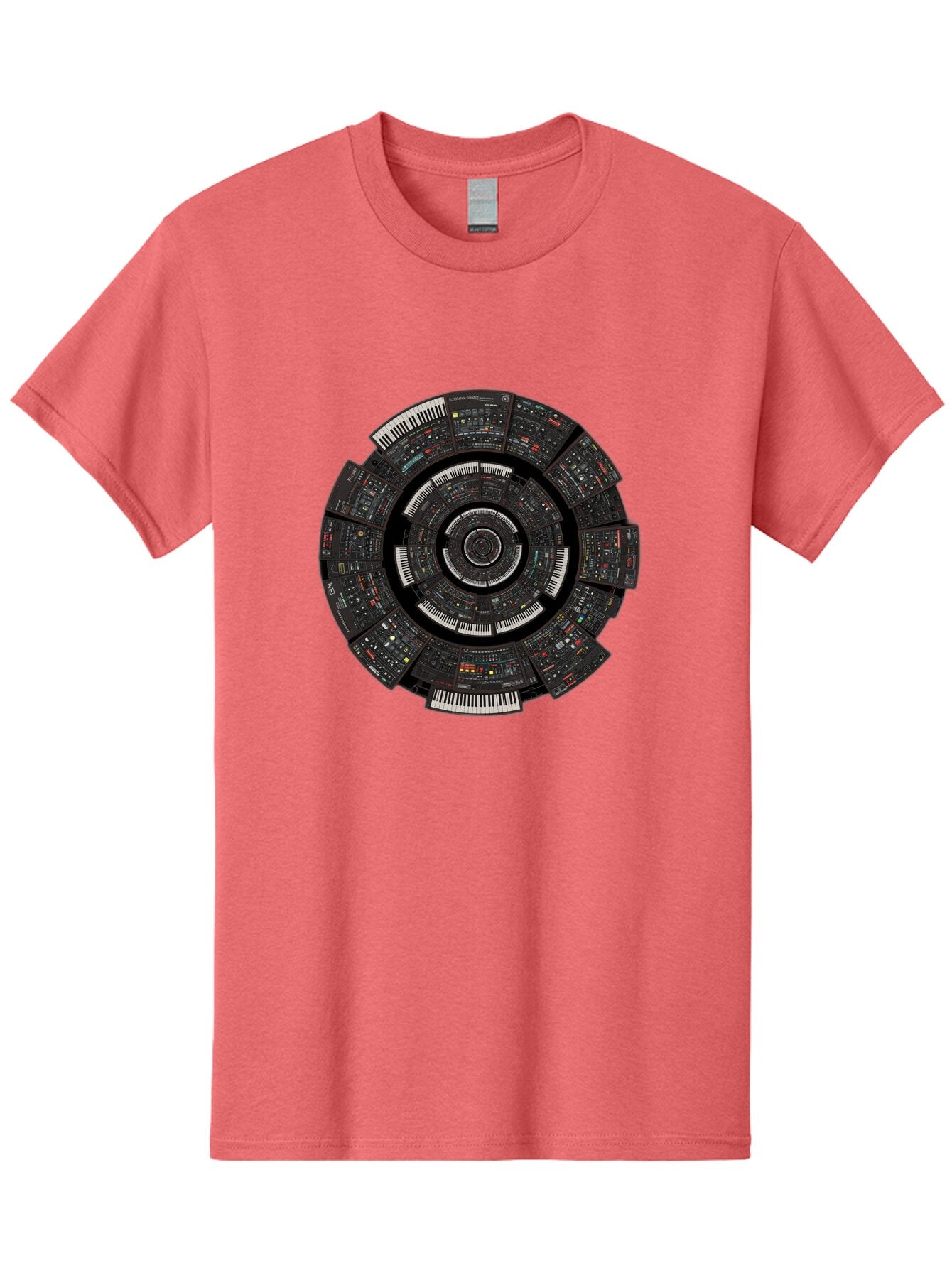 Korg-Minilogue Men'S Graphic Tee, 100% Cotton, Comfortable Casual Summer Wear, Machine Washable, Vintage Camera, Old Camera, Antique Camera, Black Camera, Classic Photography, Photography Equipment, Nostalgic Device, Film Camera, Camera Art Bap647 15