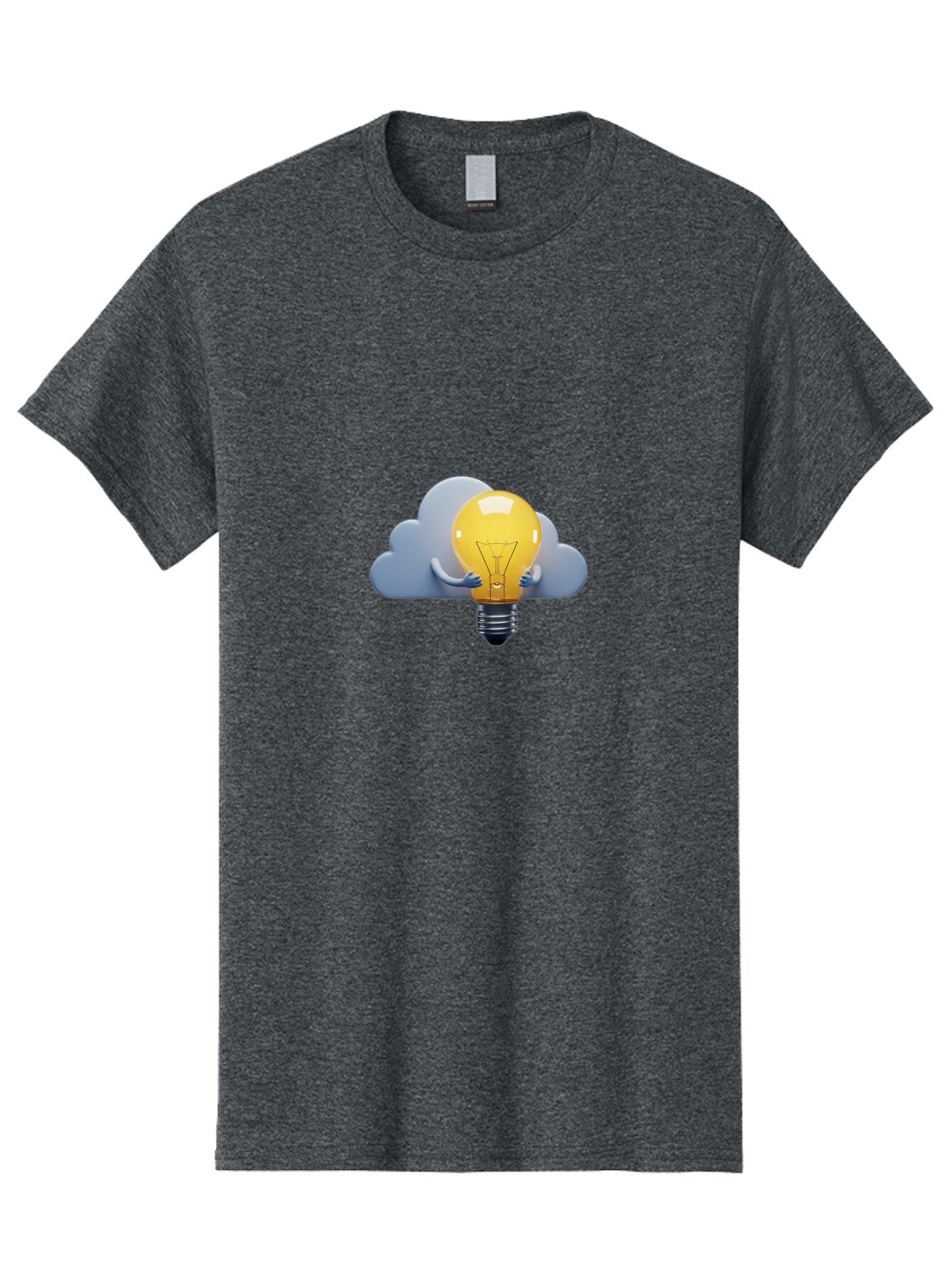 Light-Bulb-Cloud Men'S Graphic Tee, 100% Cotton, Comfortable Casual Summer Wear, Machine Washable, Vintage Camera, Old Camera, Antique Camera, Black Camera, Classic Photography, Photography Equipment, Nostalgic Device, Film Camera, Camera Art Bap667 14