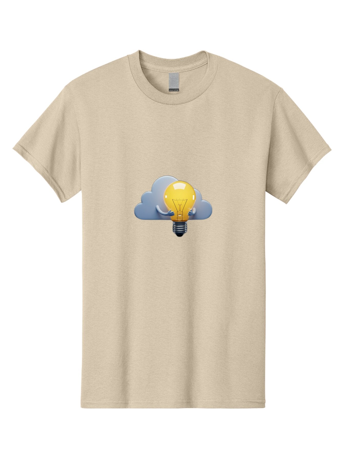 Light-Bulb-Cloud Men'S Graphic Tee, 100% Cotton, Comfortable Casual Summer Wear, Machine Washable, Vintage Camera, Old Camera, Antique Camera, Black Camera, Classic Photography, Photography Equipment, Nostalgic Device, Film Camera, Camera Art Bap667 13
