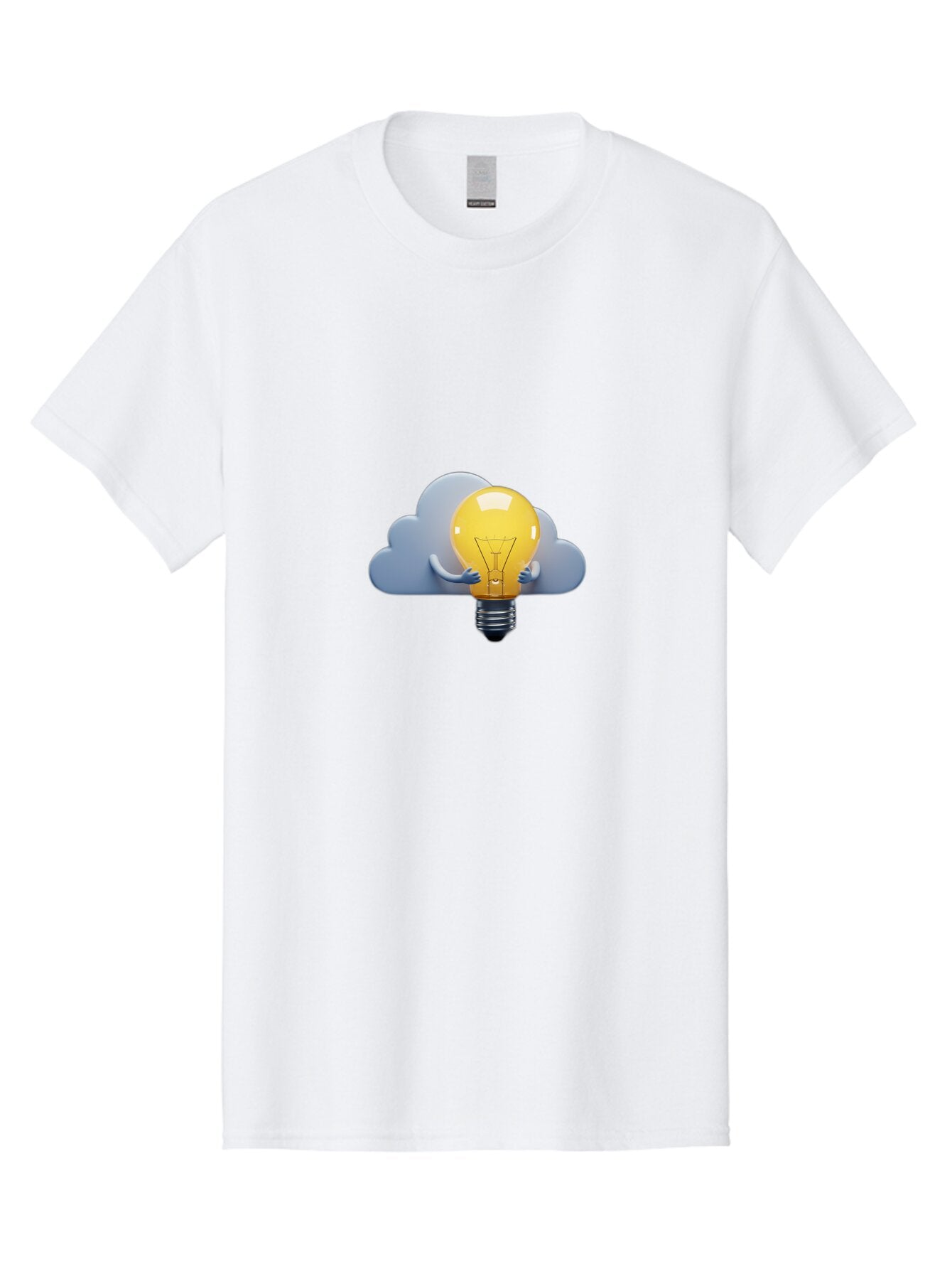 Light-Bulb-Cloud Men'S Graphic Tee, 100% Cotton, Comfortable Casual Summer Wear, Machine Washable, Vintage Camera, Old Camera, Antique Camera, Black Camera, Classic Photography, Photography Equipment, Nostalgic Device, Film Camera, Camera Art Bap667 8