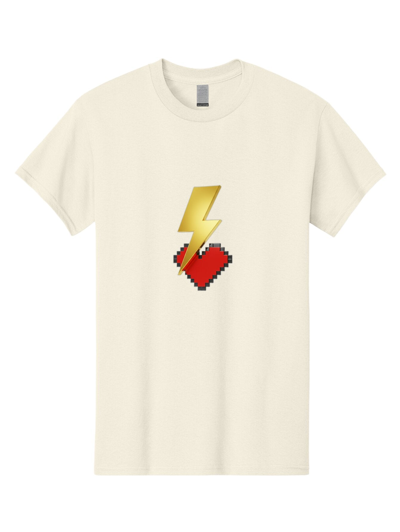 Lightning-Heart-1 Men'S Graphic Tee, 100% Cotton, Comfortable Casual Summer Wear, Machine Washable, Vintage Camera, Old Camera, Antique Camera, Black Camera, Classic Photography, Photography Equipment, Nostalgic Device, Film Camera, Camera Art Bap671 8