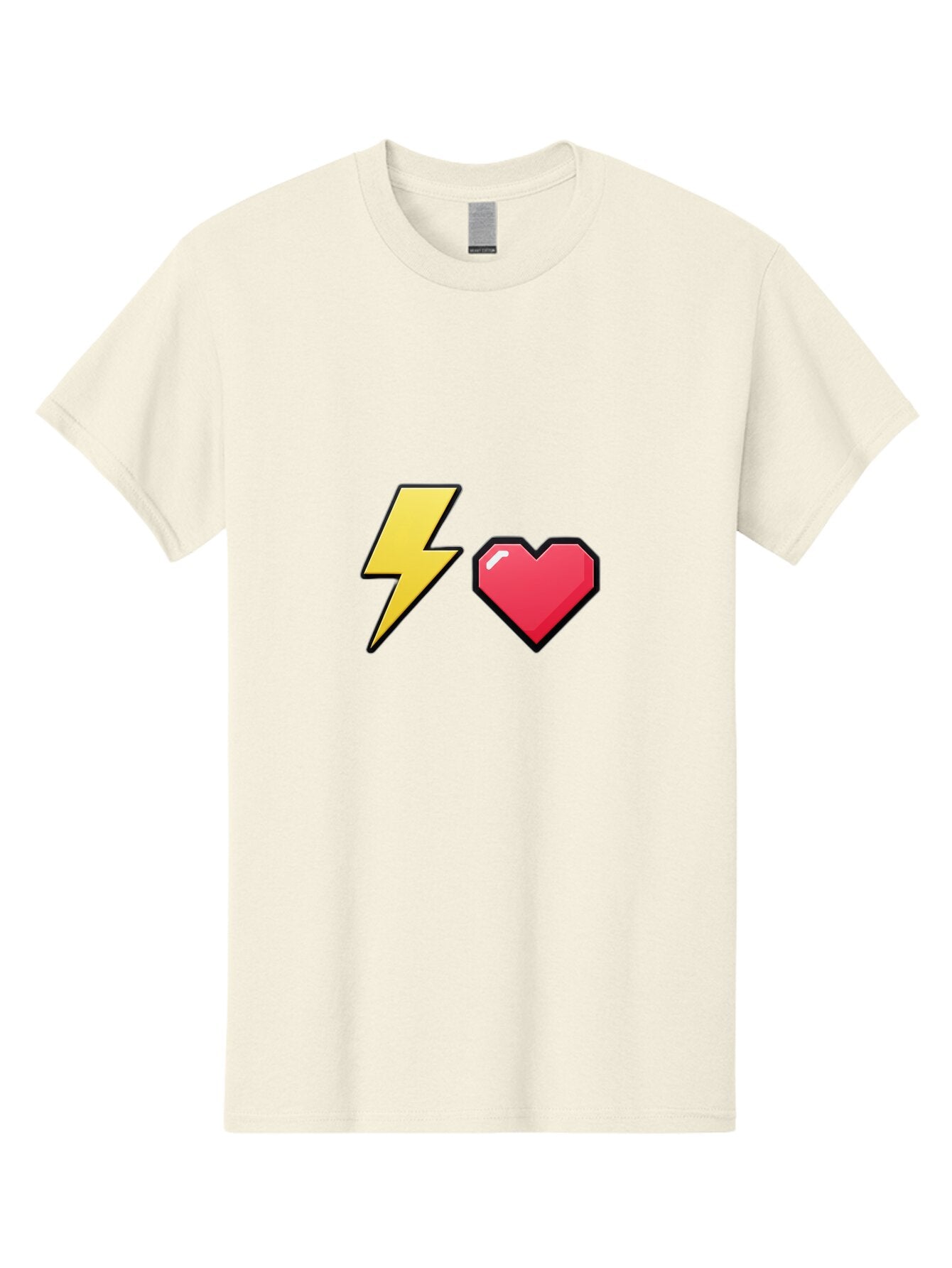 Lightning-Heart-4 Men'S Graphic Tee, 100% Cotton, Comfortable Casual Summer Wear, Machine Washable, Vintage Camera, Old Camera, Antique Camera, Black Camera, Classic Photography, Photography Equipment, Nostalgic Device, Film Camera, Camera Art Bap674 7