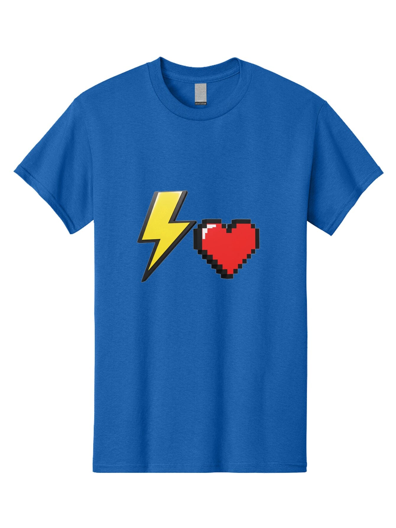 Lightning-Heart-5 Men'S Graphic Tee, 100% Cotton, Comfortable Casual Summer Wear, Machine Washable, Vintage Camera, Old Camera, Antique Camera, Black Camera, Classic Photography, Photography Equipment, Nostalgic Device, Film Camera, Camera Art Bap675 9