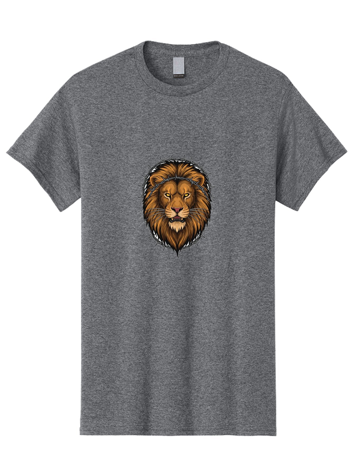 Lion-Crown-Of-Thorns Men'S Graphic Tee, 100% Cotton, Comfortable Casual Summer Wear, Machine Washable, Vintage Camera, Old Camera, Antique Camera, Black Camera, Classic Photography, Photography Equipment, Nostalgic Device, Film Camera, Bap678 3