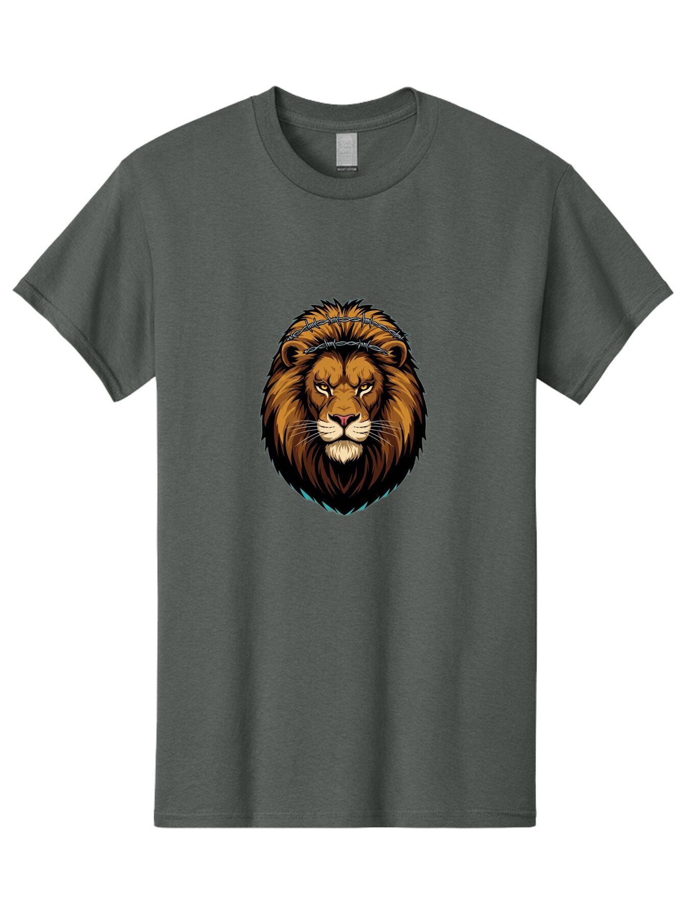 Lion-Head-Crowned-With-Thorns Men'S Graphic Tee, 100% Cotton, Comfortable Casual Summer Wear, Machine Washable, Vintage Camera, Old Camera, Antique Camera, Black Camera, Classic Photography, Photography Equipment, Nostalgic Device, Bap680 14