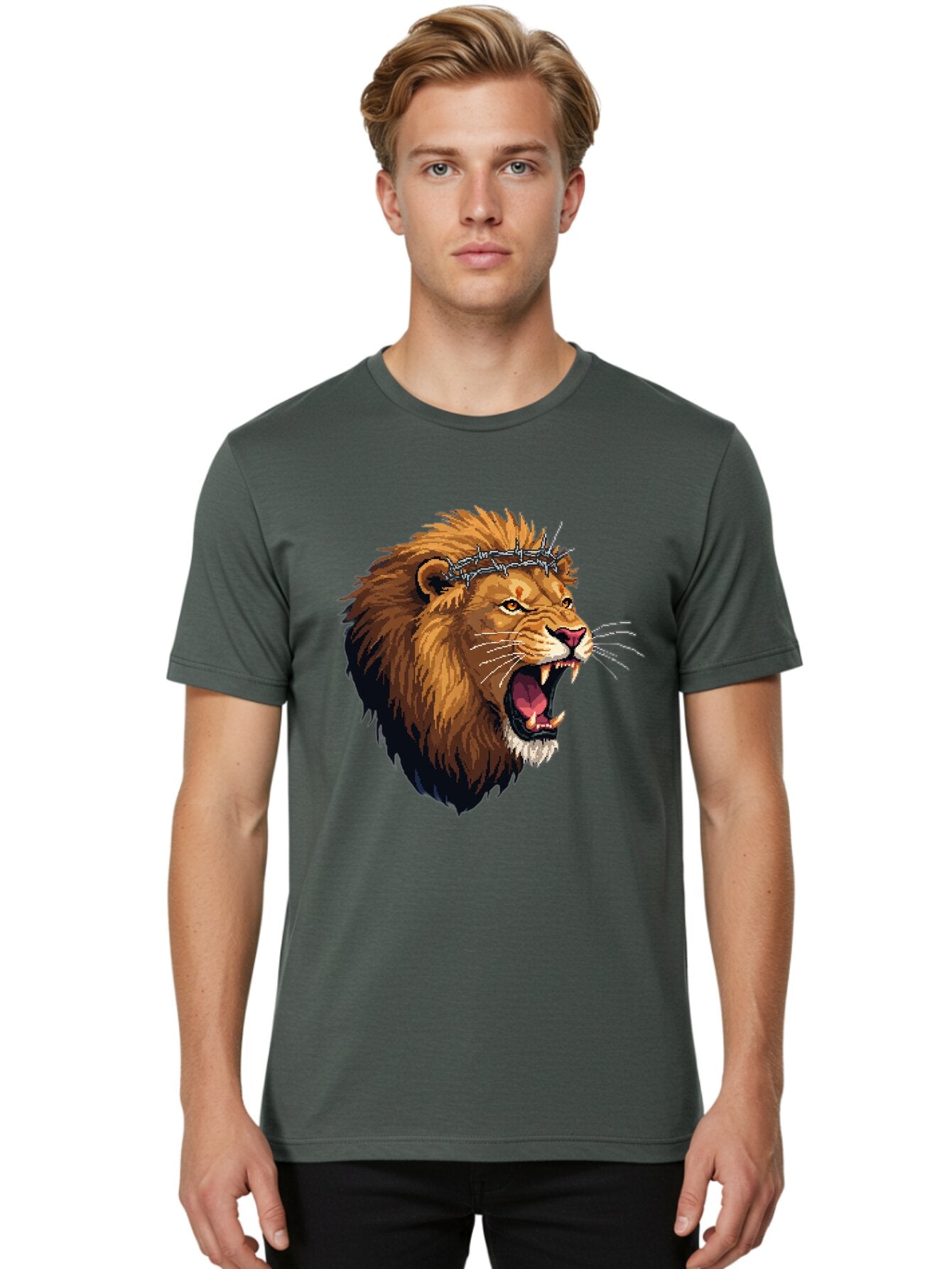 Lion-Of-Judah-1 Men'S Graphic Tee, 100% Cotton, Comfortable Casual Summer Wear, Machine Washable, Vintage Camera, Old Camera, Antique Camera, Black Camera, Classic Photography, Photography Equipment, Nostalgic Device, Film Camera, Camera Art Bap684 22