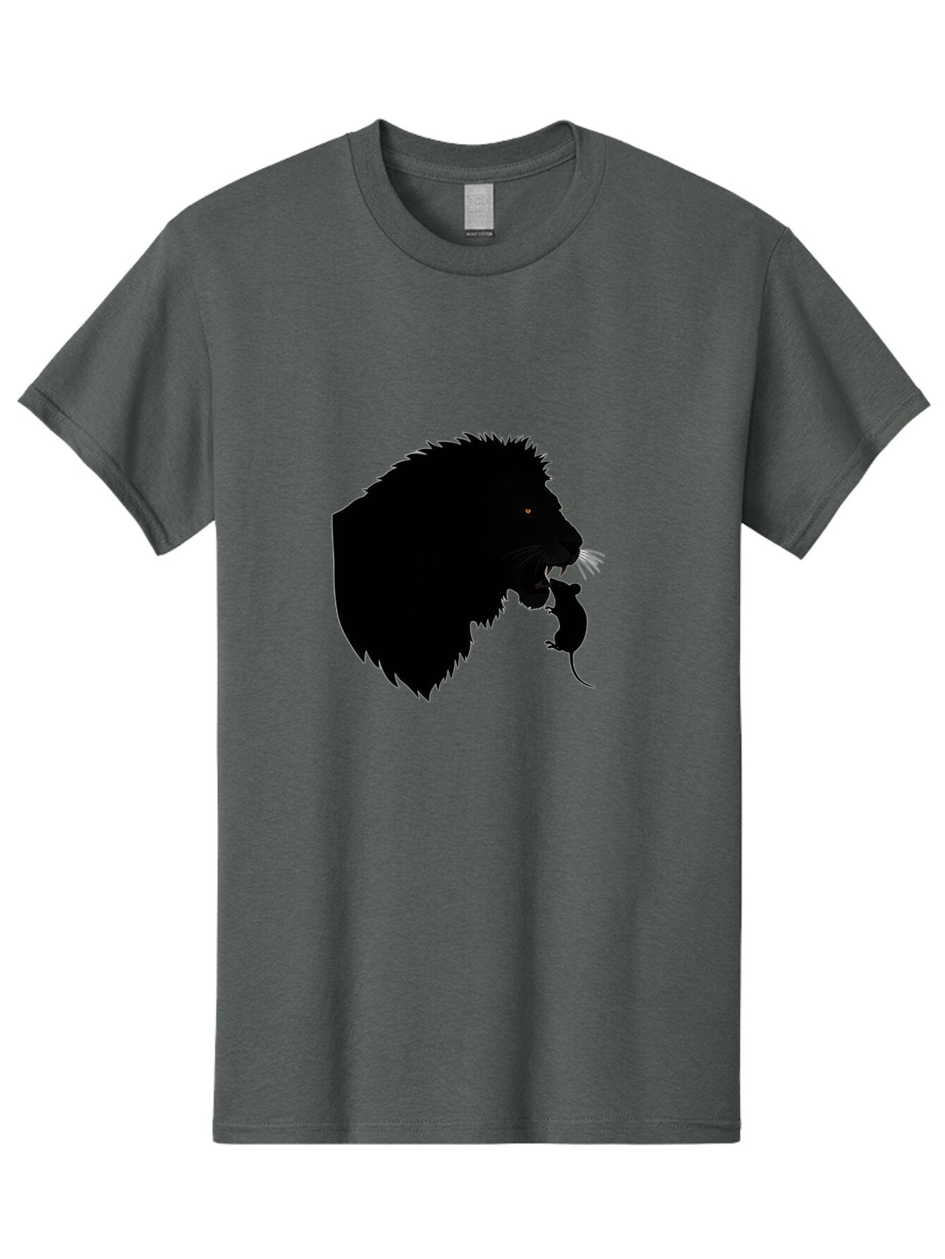 Lion-With-Mouse Men'S Graphic Tee, 100% Cotton, Comfortable Casual Summer Wear, Machine Washable, Vintage Camera, Old Camera, Antique Camera, Black Camera, Classic Photography, Photography Equipment, Nostalgic Device, Film Camera, Camera Art Bap691 4