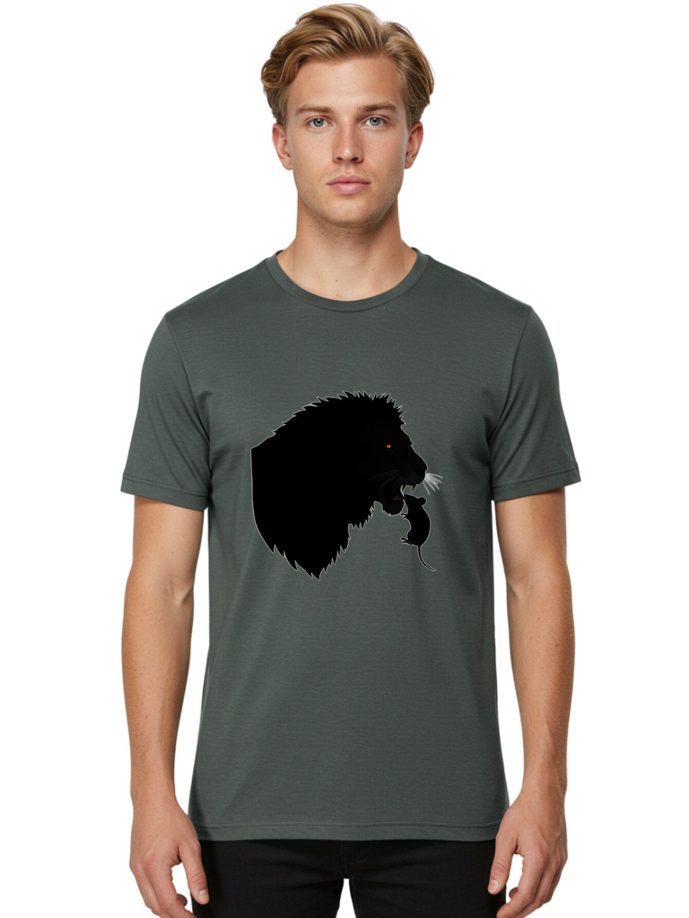 Lion-With-Mouse Men'S Graphic Tee, 100% Cotton, Comfortable Casual Summer Wear, Machine Washable, Vintage Camera, Old Camera, Antique Camera, Black Camera, Classic Photography, Photography Equipment, Nostalgic Device, Film Camera, Camera Art Bap691 18