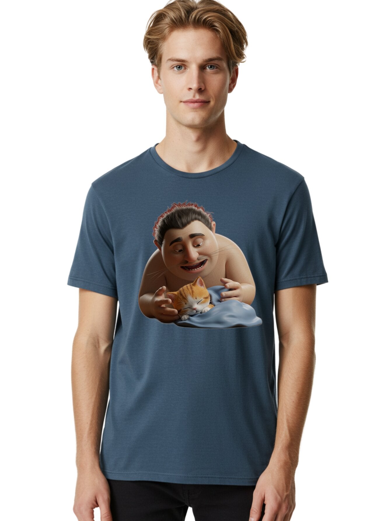 Man-And-Kitten Men'S Graphic Tee, 100% Cotton, Comfortable Casual Summer Wear, Machine Washable, Vintage Camera, Old Camera, Antique Camera, Black Camera, Classic Photography, Photography Equipment, Nostalgic Device, Film Camera, Camera Art Bap695 19