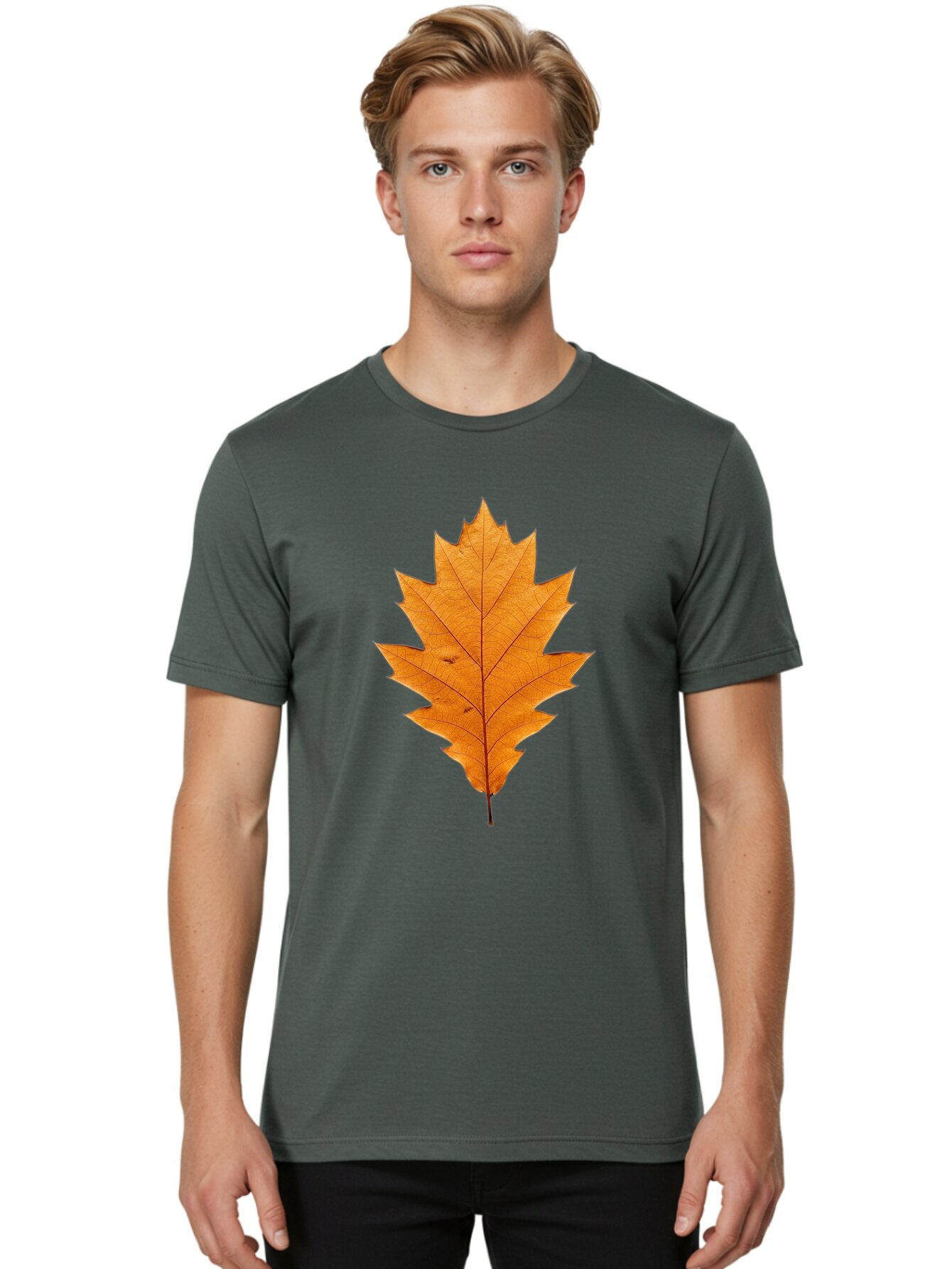 Maple-Leaf-1 Men'S Graphic Tee, 100% Cotton, Comfortable Casual Summer Wear, Machine Washable, Vintage Camera, Old Camera, Antique Camera, Black Camera, Classic Photography, Photography Equipment, Nostalgic Device, Film Camera, Camera Art Bap698 28