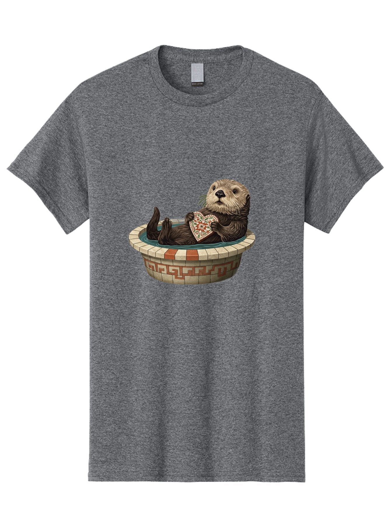 Otter-In-Tub-With-Heart Men'S Graphic Tee, 100% Cotton, Comfortable Casual Summer Wear, Machine Washable, Vintage Camera, Old Camera, Antique Camera, Black Camera, Classic Photography, Photography Equipment, Nostalgic Device, Film Camera, Bap809 13