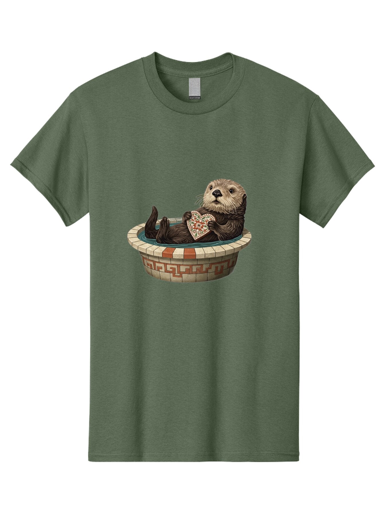 Otter-In-Tub-With-Heart Men'S Graphic Tee, 100% Cotton, Comfortable Casual Summer Wear, Machine Washable, Vintage Camera, Old Camera, Antique Camera, Black Camera, Classic Photography, Photography Equipment, Nostalgic Device, Film Camera, Bap809 14
