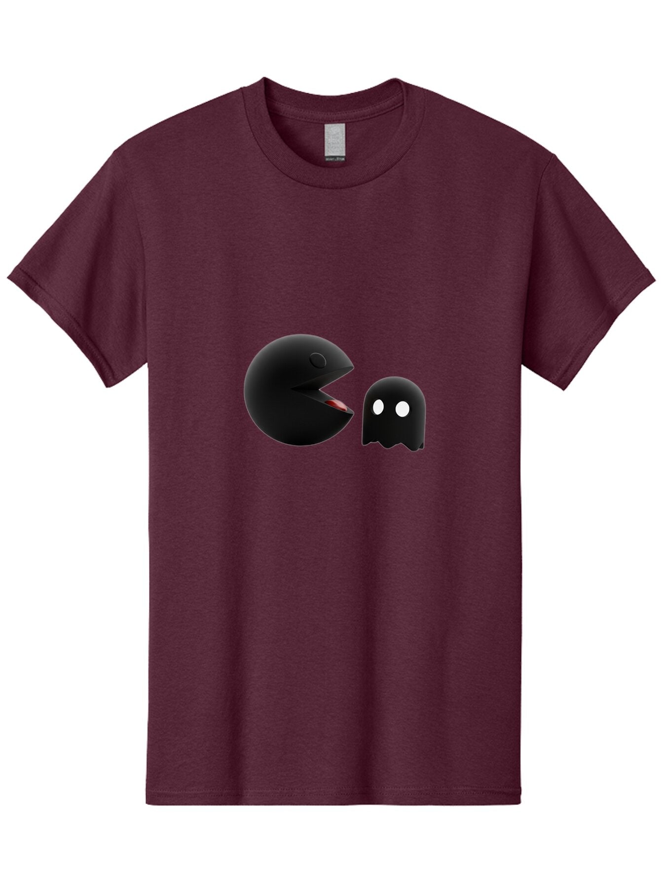 Pacman-And-Ghost Men'S Graphic Tee, 100% Cotton, Comfortable Casual Summer Wear, Machine Washable, Vintage Camera, Old Camera, Antique Camera, Black Camera, Classic Photography, Photography Equipment, Nostalgic Device, Film Camera, Camera Art Bap822