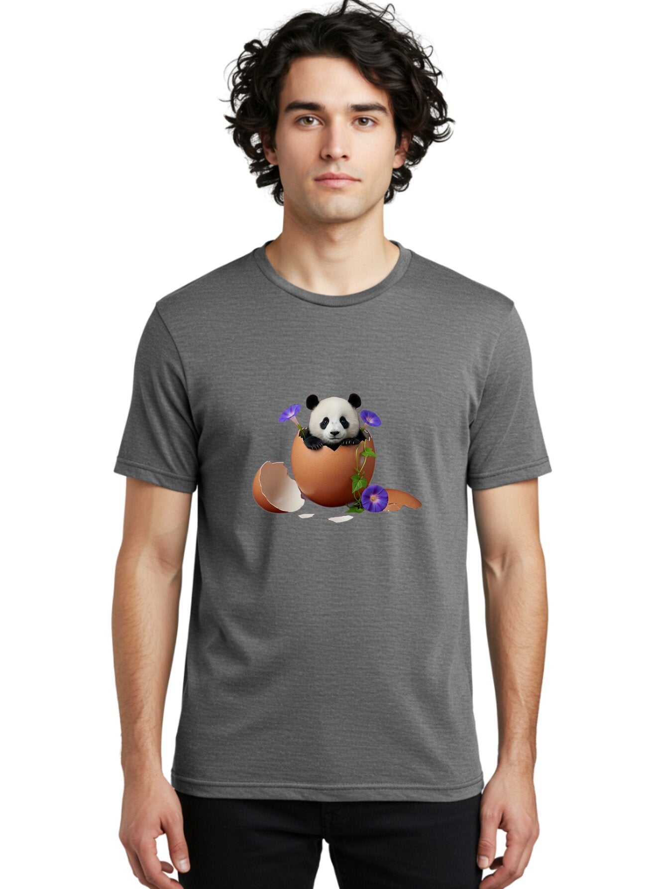 Panda-Hatching Men'S Graphic Tee, 100% Cotton, Comfortable Casual Summer Wear, Machine Washable, Vintage Camera, Old Camera, Antique Camera, Black Camera, Classic Photography, Photography Equipment, Nostalgic Device, Film Camera, Camera Art Bap830 29
