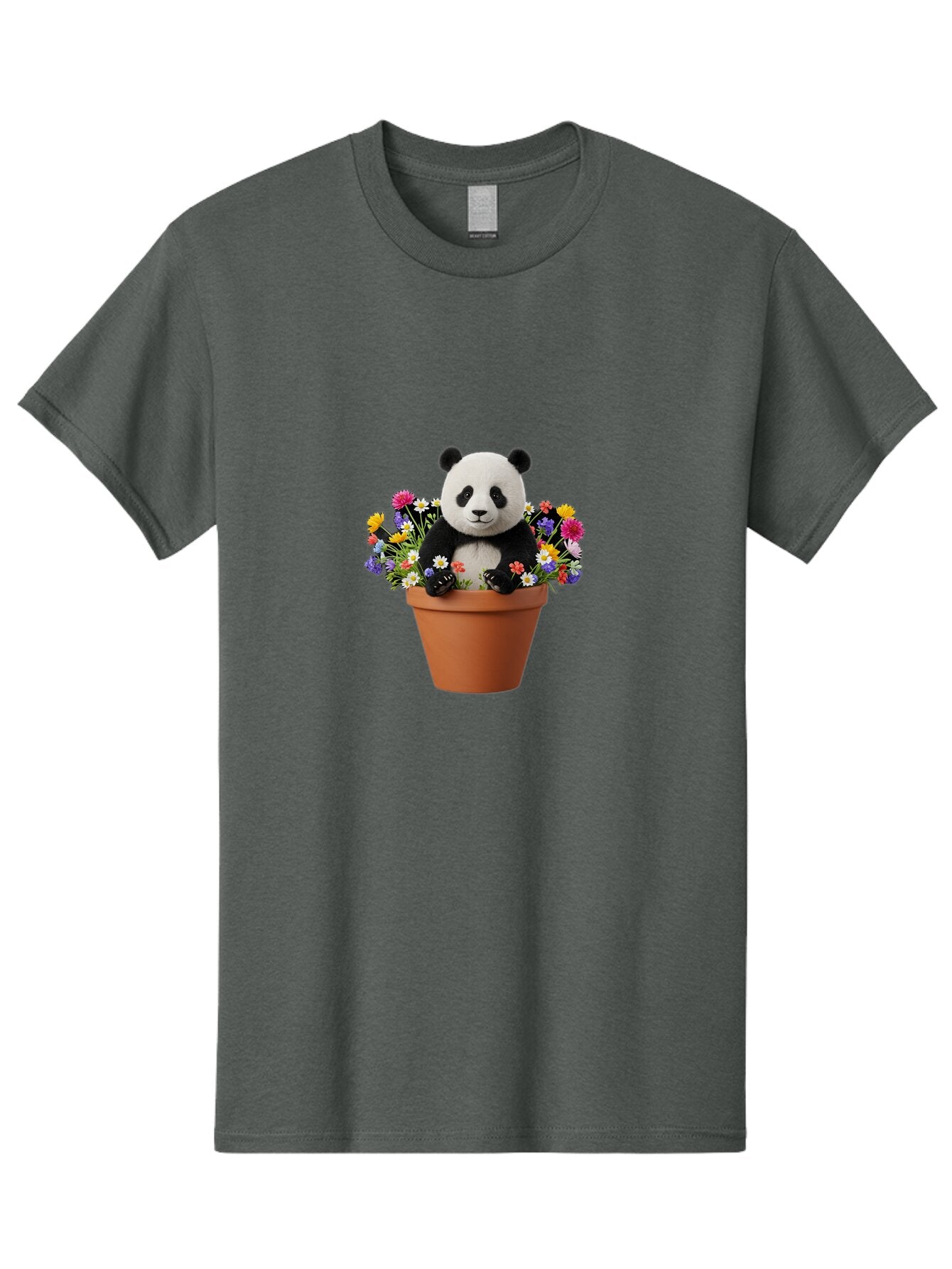 Panda-In-Flower-Pot Men'S Graphic Tee, 100% Cotton, Comfortable Casual Summer Wear, Machine Washable, Vintage Camera, Old Camera, Antique Camera, Black Camera, Classic Photography, Photography Equipment, Nostalgic Device, Film Camera, Bap835 14