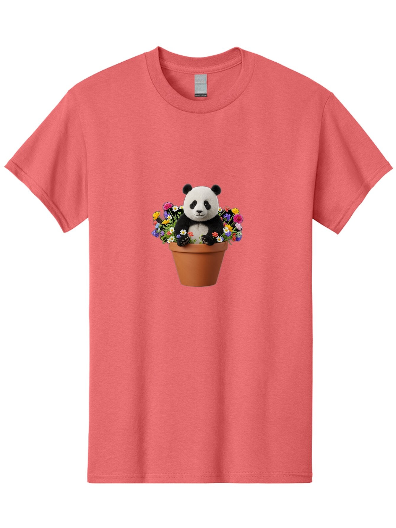 Panda-In-Flower-Pot Men'S Graphic Tee, 100% Cotton, Comfortable Casual Summer Wear, Machine Washable, Vintage Camera, Old Camera, Antique Camera, Black Camera, Classic Photography, Photography Equipment, Nostalgic Device, Film Camera, Bap835 5