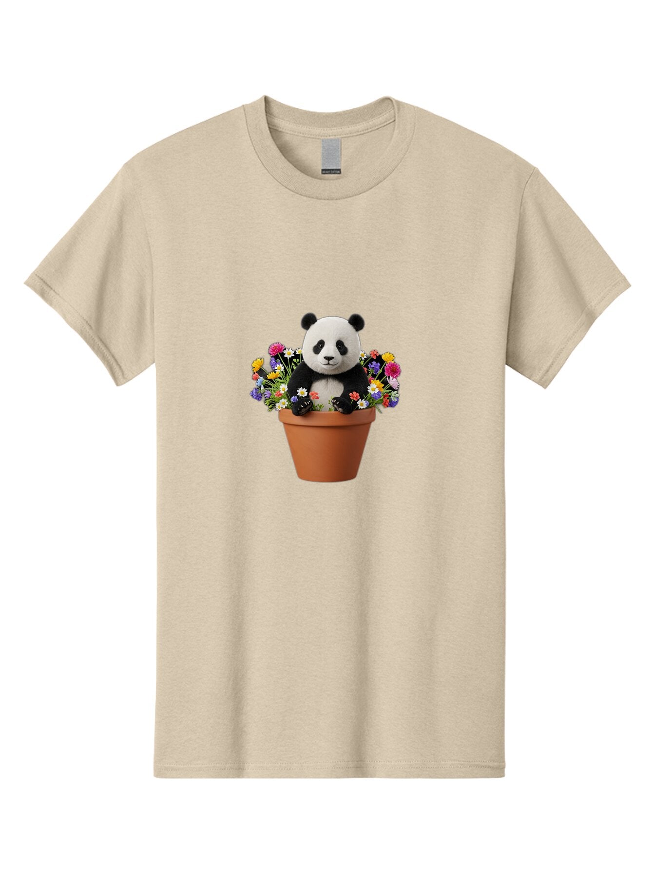 Panda-In-Flower-Pot Men'S Graphic Tee, 100% Cotton, Comfortable Casual Summer Wear, Machine Washable, Vintage Camera, Old Camera, Antique Camera, Black Camera, Classic Photography, Photography Equipment, Nostalgic Device, Film Camera, Bap835 10