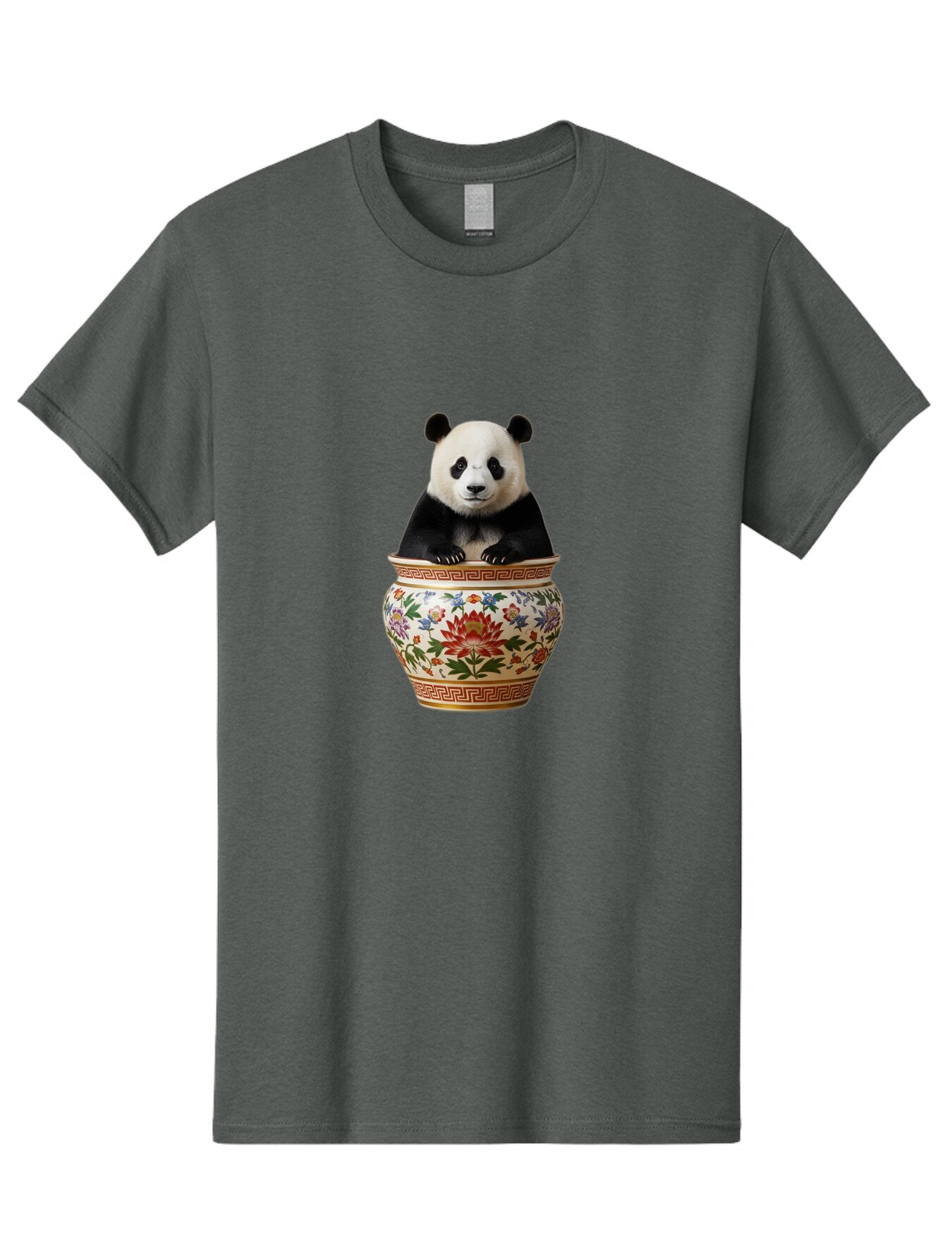Panda-In-Vase Men'S Graphic Tee, 100% Cotton, Comfortable Casual Summer Wear, Machine Washable, Vintage Camera, Old Camera, Antique Camera, Black Camera, Classic Photography, Photography Equipment, Nostalgic Device, Film Camera, Camera Art Bap839 6