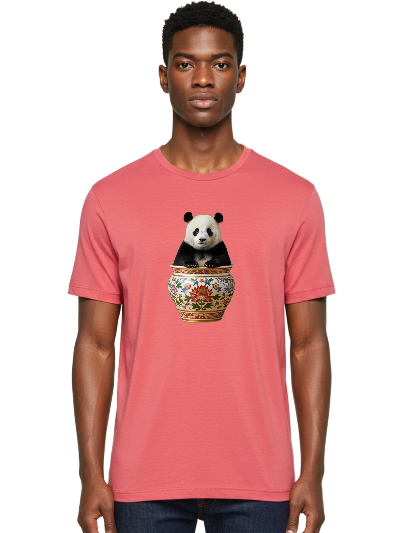 Panda-In-Vase Men'S Graphic Tee, 100% Cotton, Comfortable Casual Summer Wear, Machine Washable, Vintage Camera, Old Camera, Antique Camera, Black Camera, Classic Photography, Photography Equipment, Nostalgic Device, Film Camera, Camera Art Bap839 16