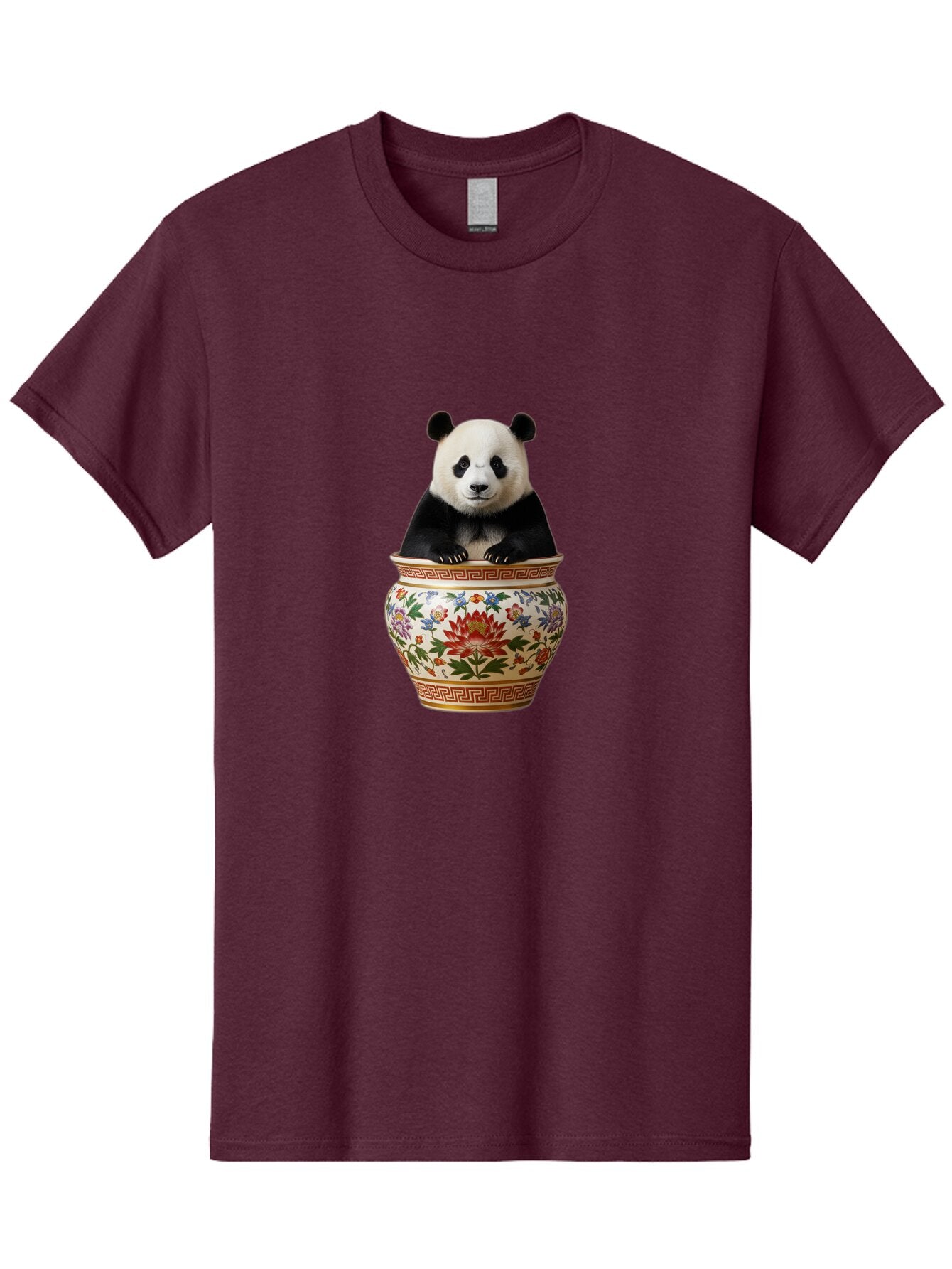 Panda-In-Vase Men'S Graphic Tee, 100% Cotton, Comfortable Casual Summer Wear, Machine Washable, Vintage Camera, Old Camera, Antique Camera, Black Camera, Classic Photography, Photography Equipment, Nostalgic Device, Film Camera, Camera Art Bap839