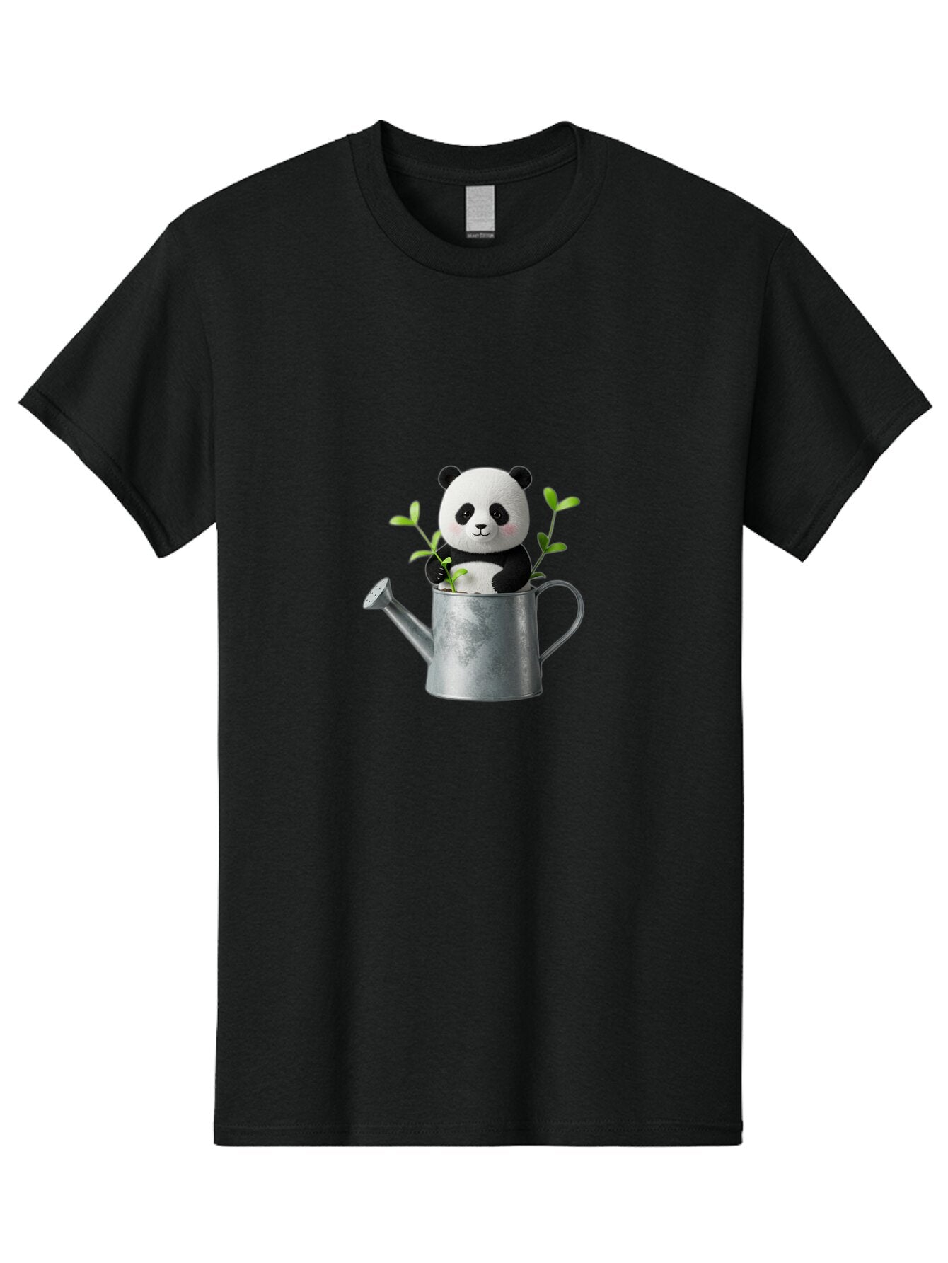 Panda-In-Watering-Can Men'S Graphic Tee, 100% Cotton, Comfortable Casual Summer Wear, Machine Washable, Vintage Camera, Old Camera, Antique Camera, Black Camera, Classic Photography, Photography Equipment, Nostalgic Device, Film Camera, Bap840 6