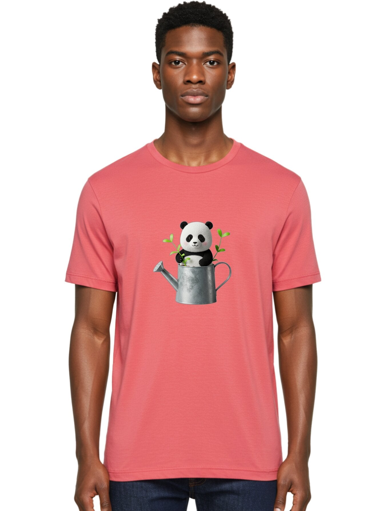 Panda-In-Watering-Can Men'S Graphic Tee, 100% Cotton, Comfortable Casual Summer Wear, Machine Washable, Vintage Camera, Old Camera, Antique Camera, Black Camera, Classic Photography, Photography Equipment, Nostalgic Device, Film Camera, Bap840 20