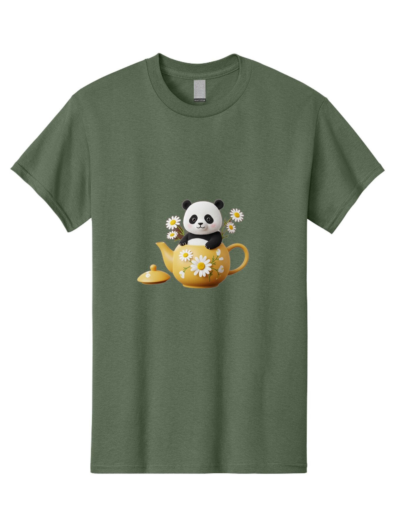 Panda-Teapot Men'S Graphic Tee, 100% Cotton, Comfortable Casual Summer Wear, Machine Washable, Vintage Camera, Old Camera, Antique Camera, Black Camera, Classic Photography, Photography Equipment, Nostalgic Device, Film Camera, Camera Art Bap842
