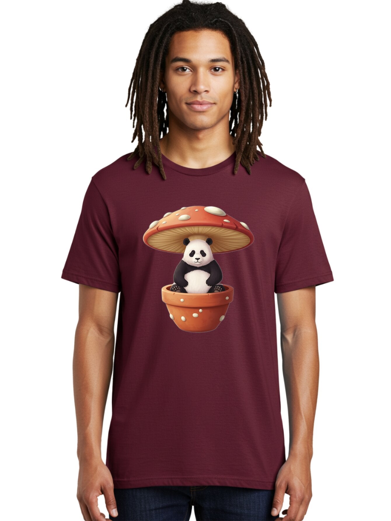 Panda-Under-Mushroom Men'S Graphic Tee, 100% Cotton, Comfortable Casual Summer Wear, Machine Washable, Vintage Camera, Old Camera, Antique Camera, Black Camera, Classic Photography, Photography Equipment, Nostalgic Device, Film Camera, Bap843 24