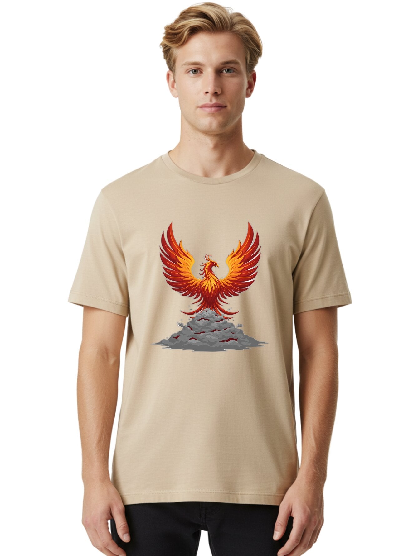 Phoenix-Rising Men'S Graphic Tee, 100% Cotton, Comfortable Casual Summer Wear, Machine Washable, Vintage Camera, Old Camera, Antique Camera, Black Camera, Classic Photography, Photography Equipment, Nostalgic Device, Film Camera, Camera Art Bap853 23