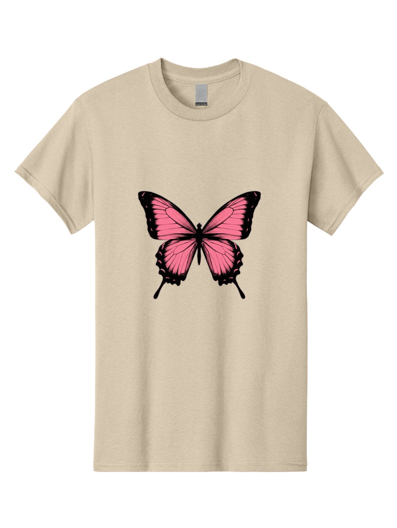 Pink-Butterfly Men'S Graphic Tee, 100% Cotton, Comfortable Casual Summer Wear, Machine Washable, Vintage Camera, Old Camera, Antique Camera, Black Camera, Classic Photography, Photography Equipment, Nostalgic Device, Film Camera, Camera Art Bap859 13