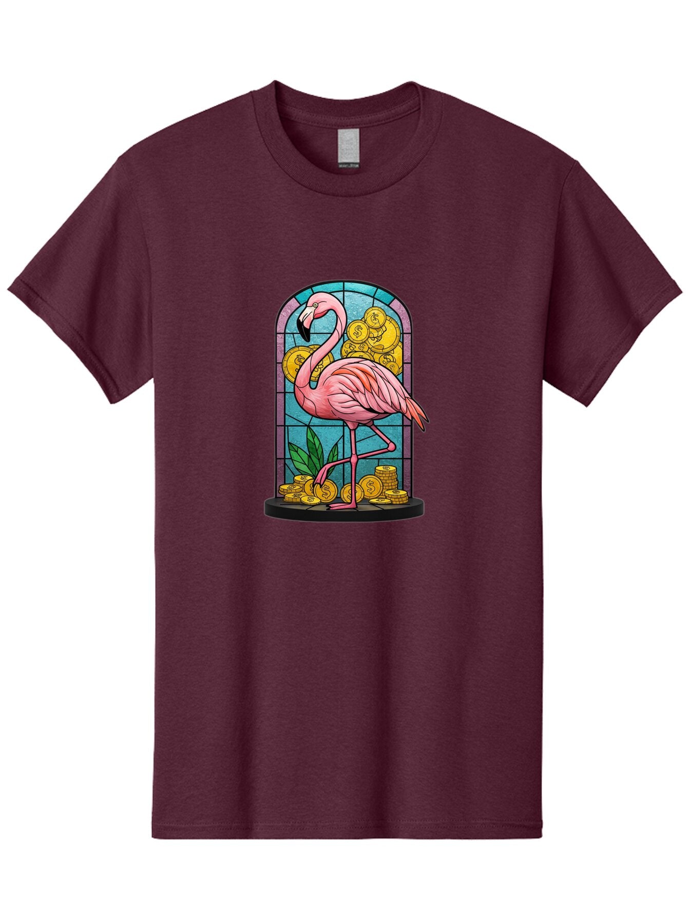 Pink-Flamingo Men'S Graphic Tee, 100% Cotton, Comfortable Casual Summer Wear, Machine Washable, Vintage Camera, Old Camera, Antique Camera, Black Camera, Classic Photography, Photography Equipment, Nostalgic Device, Film Camera, Camera Art Bap860
