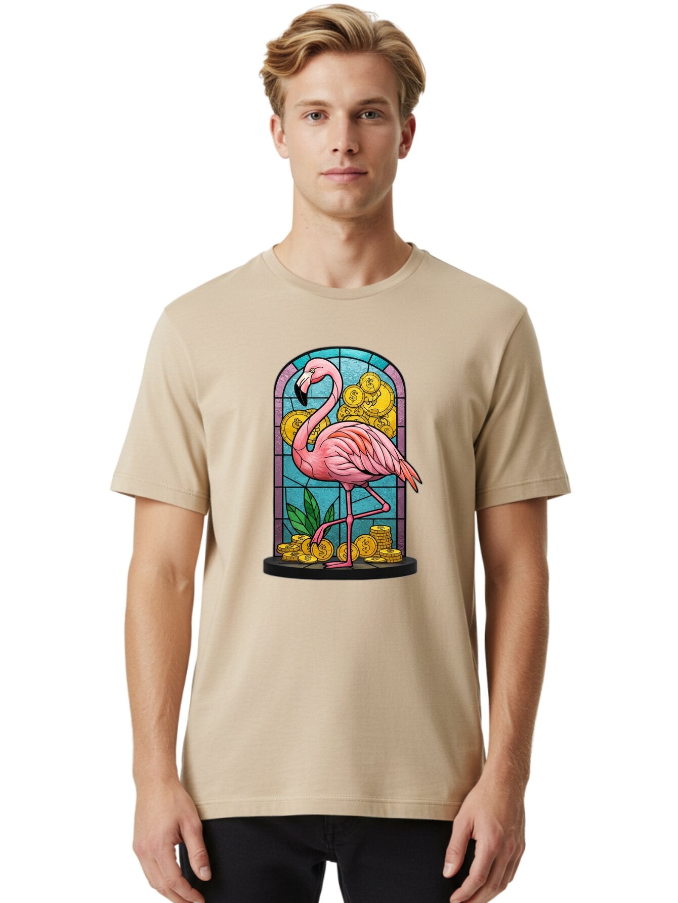 Pink-Flamingo Men'S Graphic Tee, 100% Cotton, Comfortable Casual Summer Wear, Machine Washable, Vintage Camera, Old Camera, Antique Camera, Black Camera, Classic Photography, Photography Equipment, Nostalgic Device, Film Camera, Camera Art Bap860 17