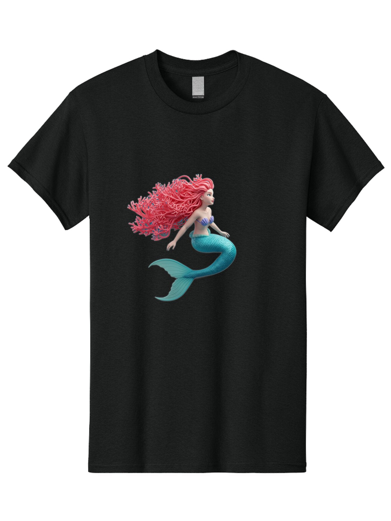 Pink-Hair-Mermaid Men'S Graphic Tee, 100% Cotton, Comfortable Casual Summer Wear, Machine Washable, Vintage Camera, Old Camera, Antique Camera, Black Camera, Classic Photography, Photography Equipment, Nostalgic Device, Film Camera, Camera Art Bap861
