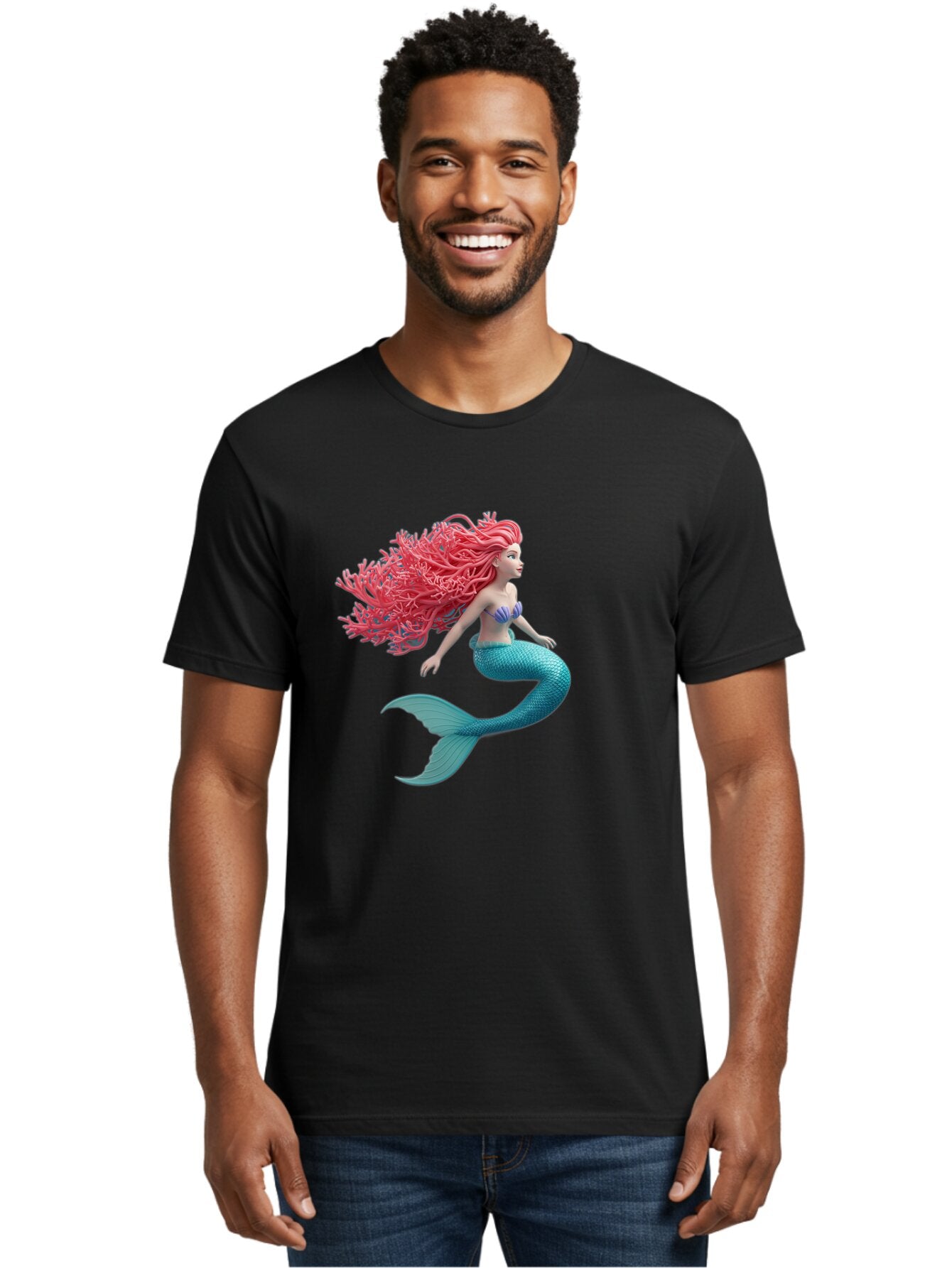 Pink-Hair-Mermaid Men'S Graphic Tee, 100% Cotton, Comfortable Casual Summer Wear, Machine Washable, Vintage Camera, Old Camera, Antique Camera, Black Camera, Classic Photography, Photography Equipment, Nostalgic Device, Film Camera, Camera Art Bap861 19