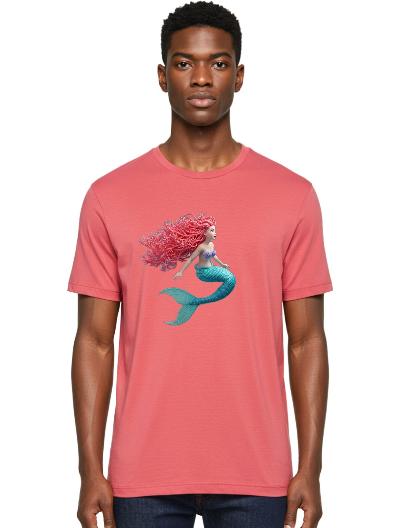 Pink-Hair-Mermaid Men'S Graphic Tee, 100% Cotton, Comfortable Casual Summer Wear, Machine Washable, Vintage Camera, Old Camera, Antique Camera, Black Camera, Classic Photography, Photography Equipment, Nostalgic Device, Film Camera, Camera Art Bap861 21