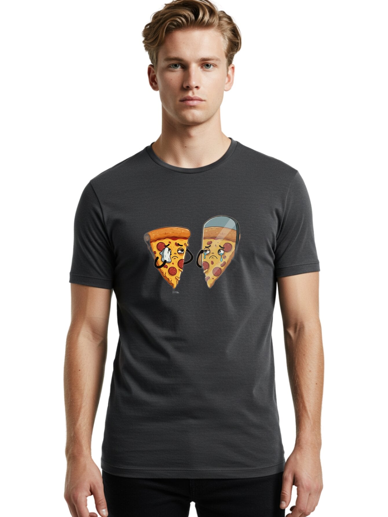 Pizza-Slices Men'S Graphic Tee, 100% Cotton, Comfortable Casual Summer Wear, Machine Washable, Vintage Camera, Old Camera, Antique Camera, Black Camera, Classic Photography, Photography Equipment, Nostalgic Device, Film Camera, Camera Art Bap869 16