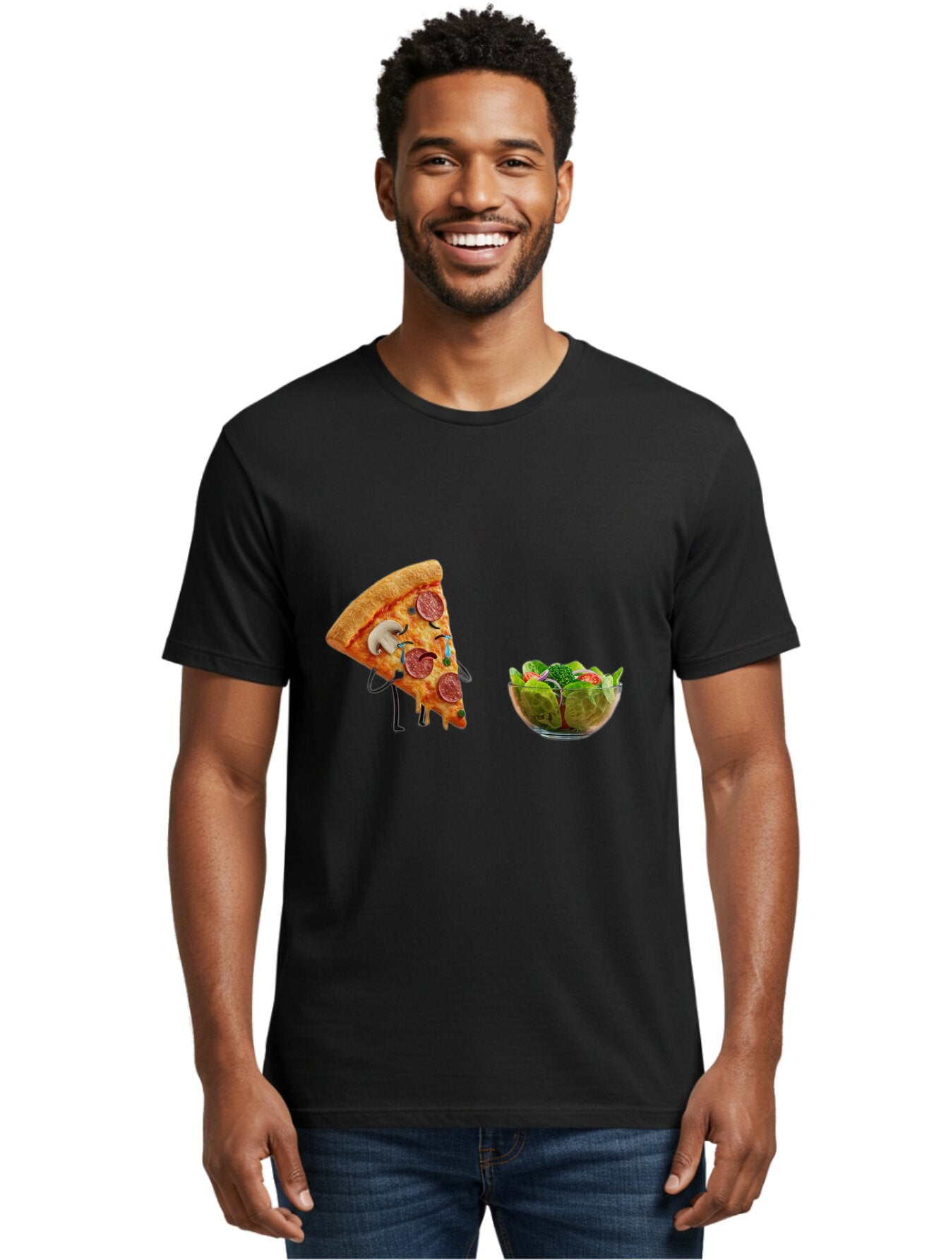 Pizza-Vs-Salad Men'S Graphic Tee, 100% Cotton, Comfortable Casual Summer Wear, Machine Washable, Vintage Camera, Old Camera, Antique Camera, Black Camera, Classic Photography, Photography Equipment, Nostalgic Device, Film Camera, Camera Art Bap870 16