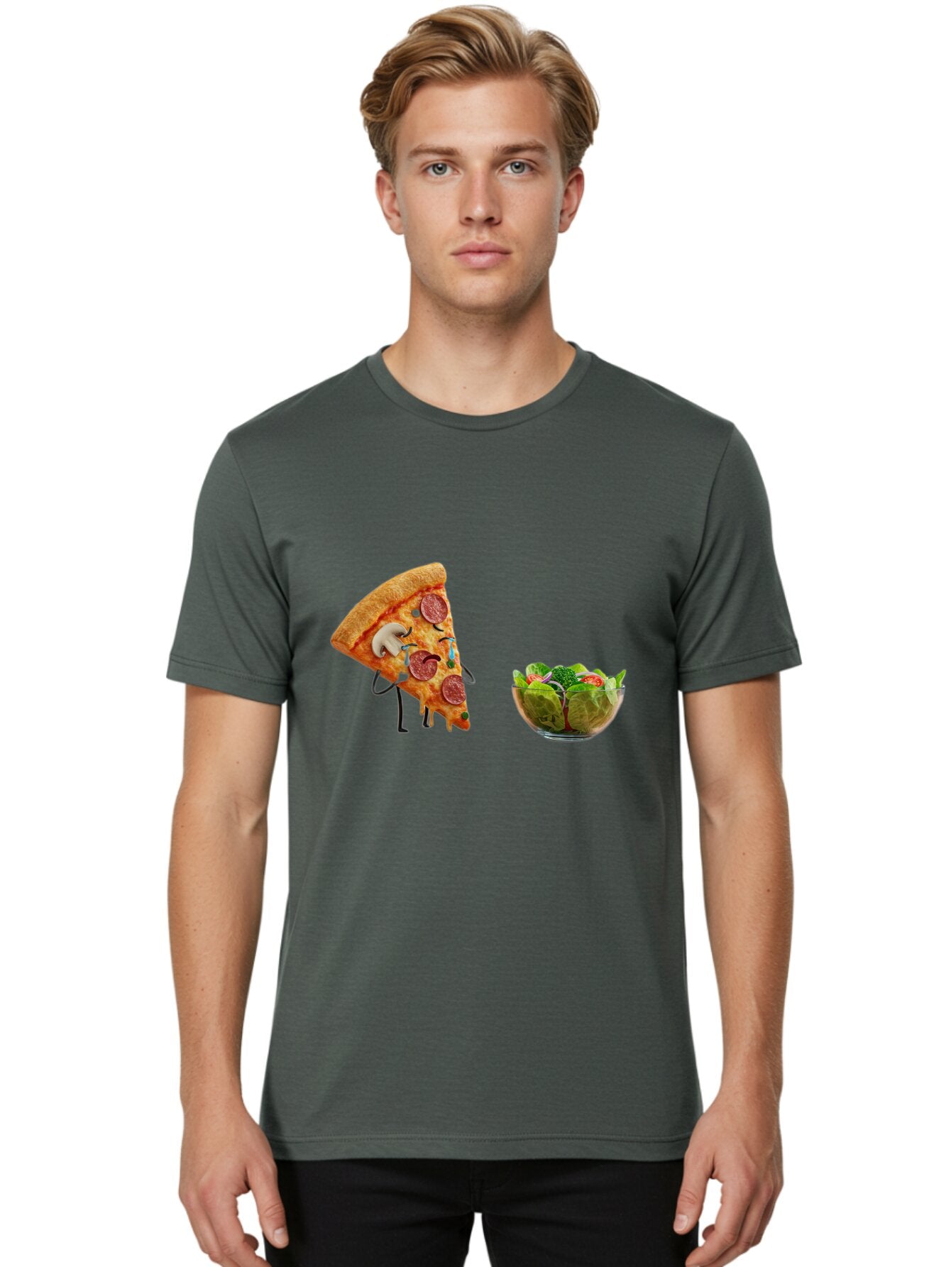 Pizza-Vs-Salad Men'S Graphic Tee, 100% Cotton, Comfortable Casual Summer Wear, Machine Washable, Vintage Camera, Old Camera, Antique Camera, Black Camera, Classic Photography, Photography Equipment, Nostalgic Device, Film Camera, Camera Art Bap870 26
