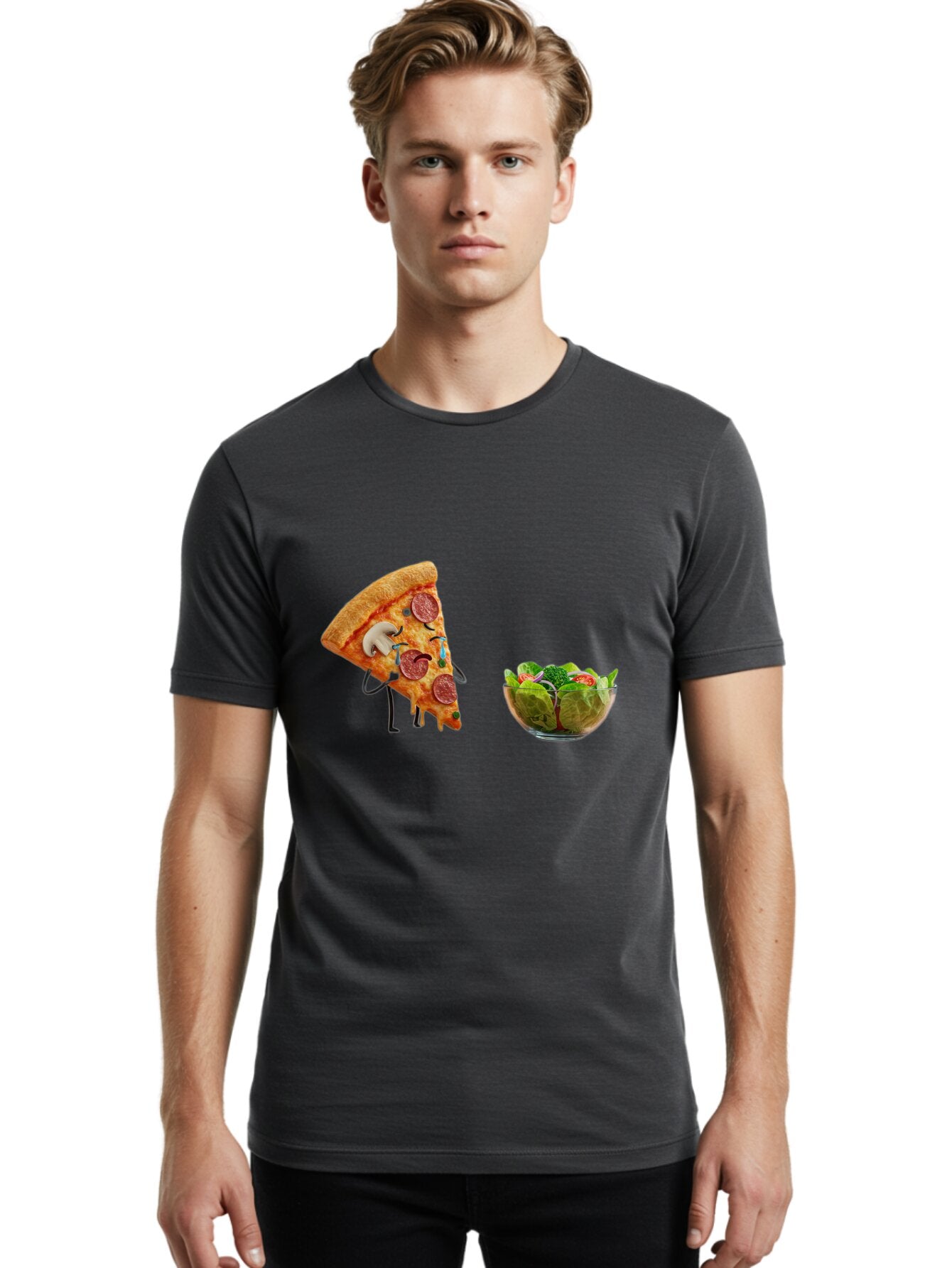 Pizza-Vs-Salad Men'S Graphic Tee, 100% Cotton, Comfortable Casual Summer Wear, Machine Washable, Vintage Camera, Old Camera, Antique Camera, Black Camera, Classic Photography, Photography Equipment, Nostalgic Device, Film Camera, Camera Art Bap870 27